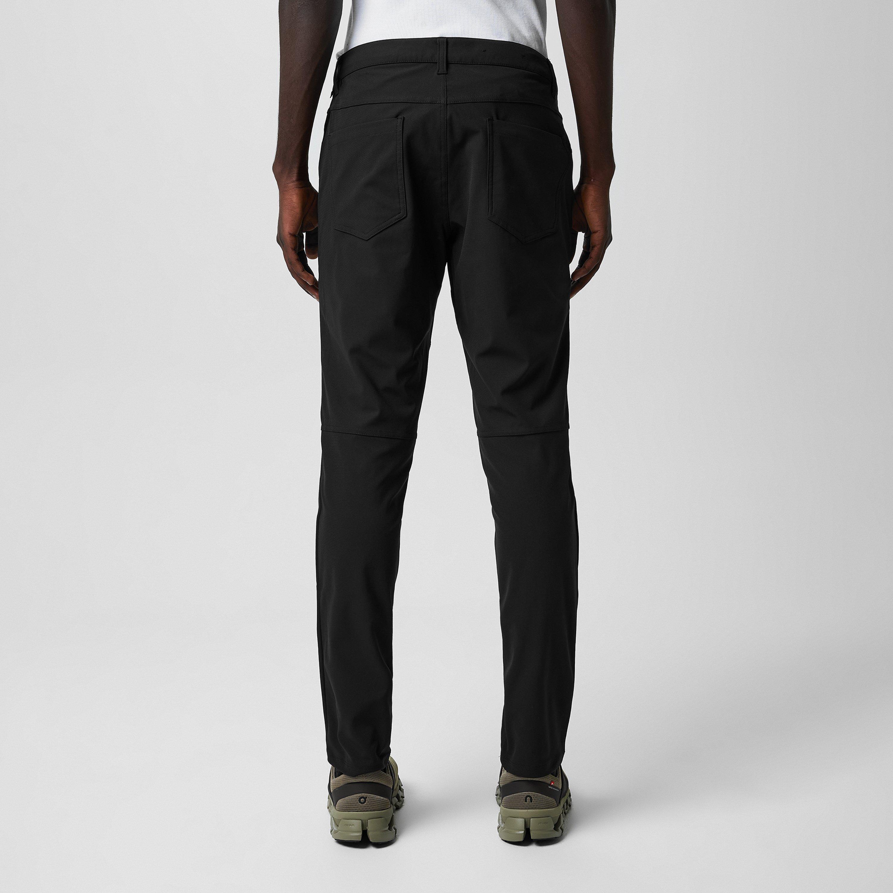 Black - Lululemon - Men'S Plain Abc Slim-Fit Trousers - 3