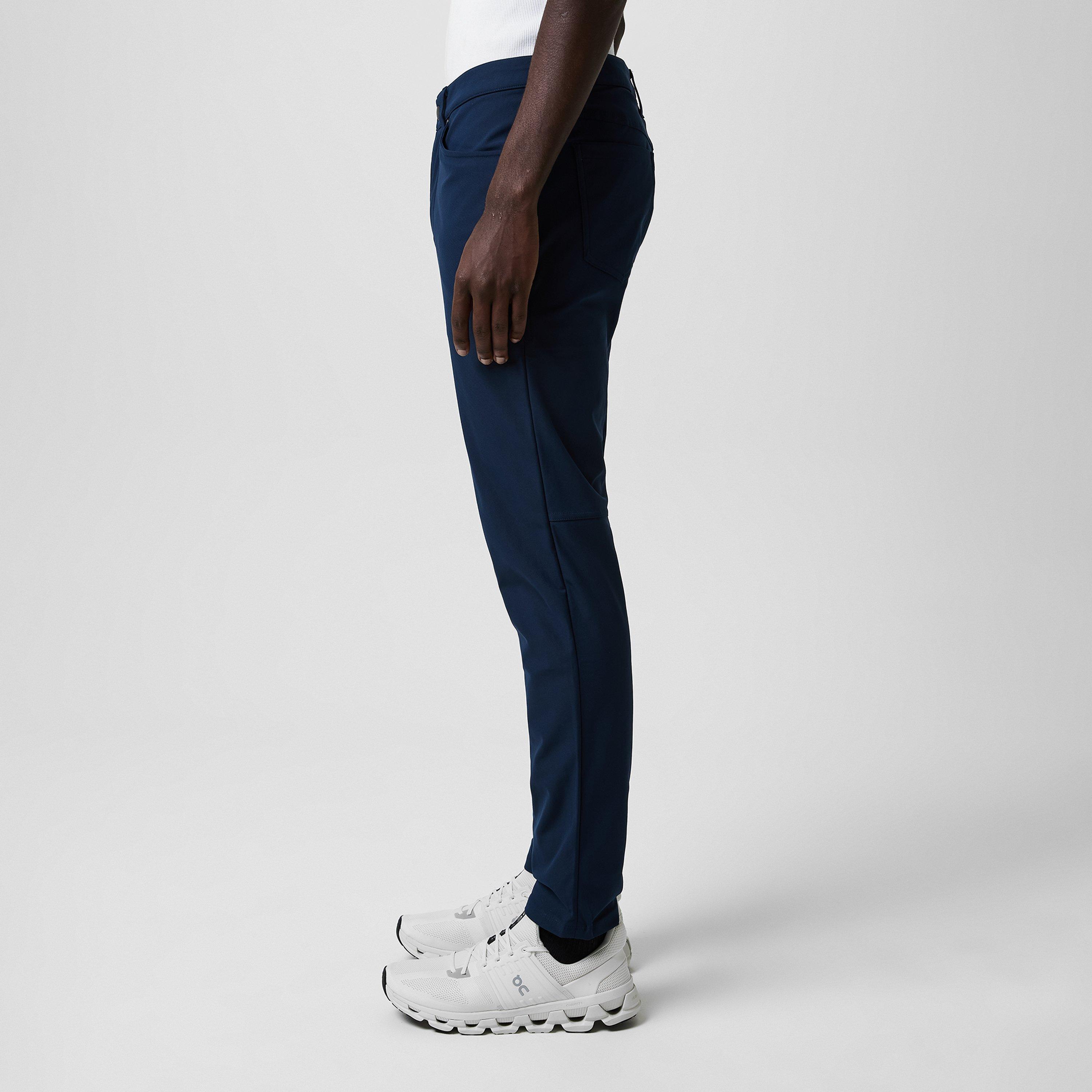 True Navy - Lululemon - Men'S Plain Abc Slim-Fit Trousers - 2