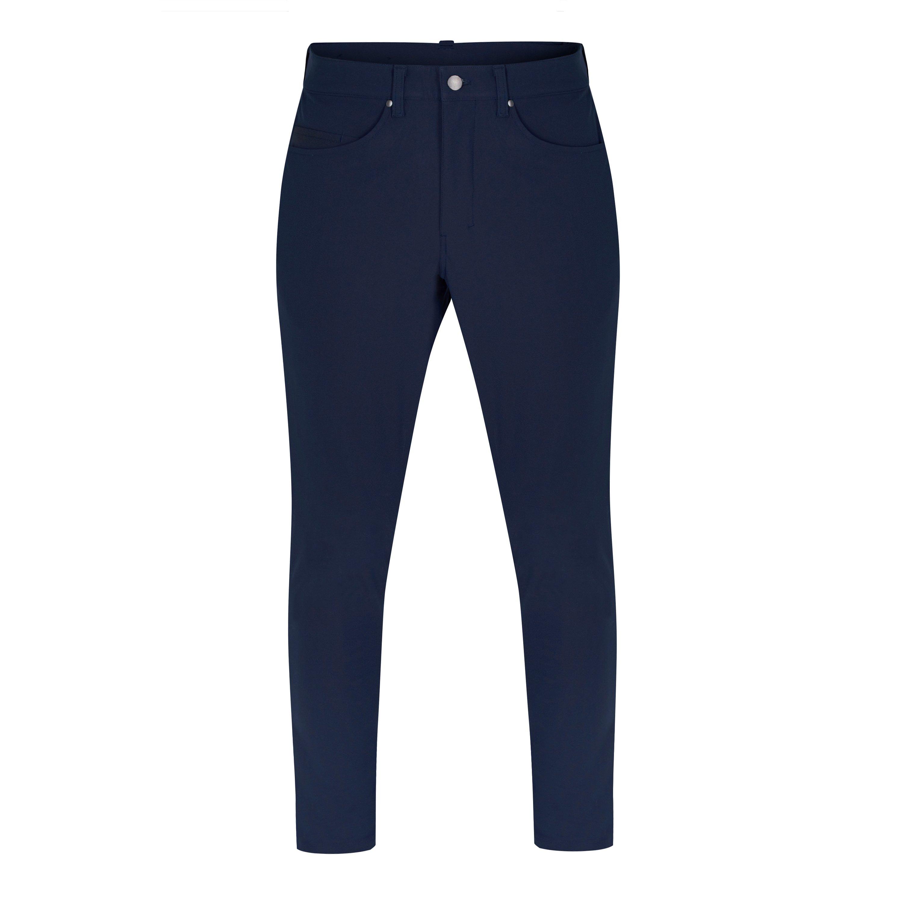 True Navy - Lululemon - Men'S Plain Abc Slim-Fit Trousers - 5