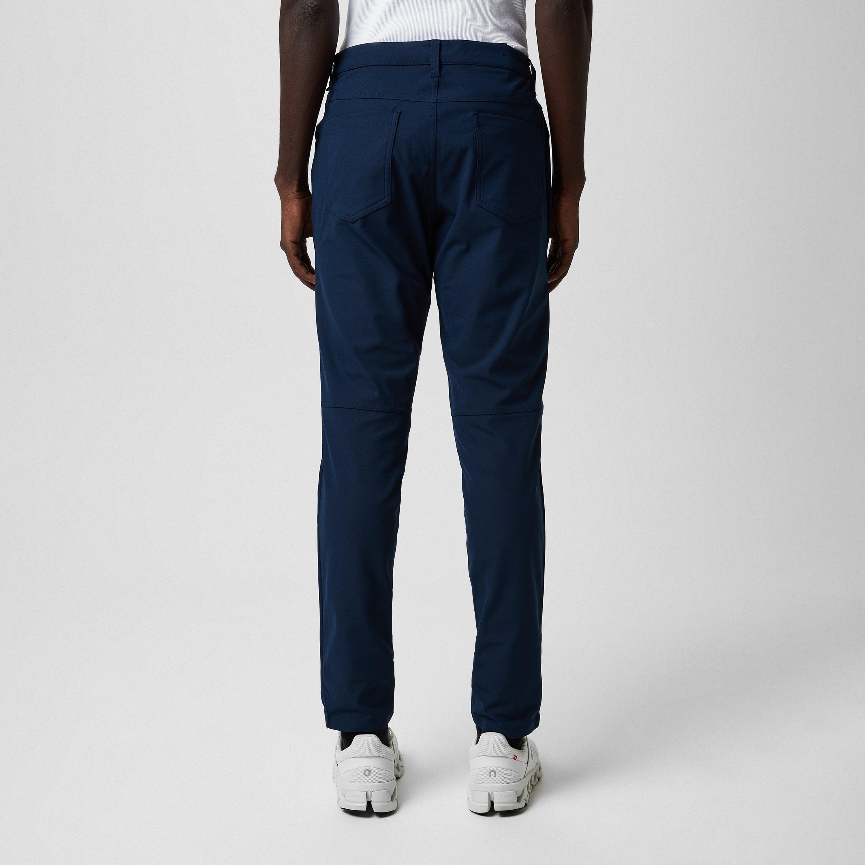 True Navy - Lululemon - Men'S Plain Abc Slim-Fit Trousers - 3