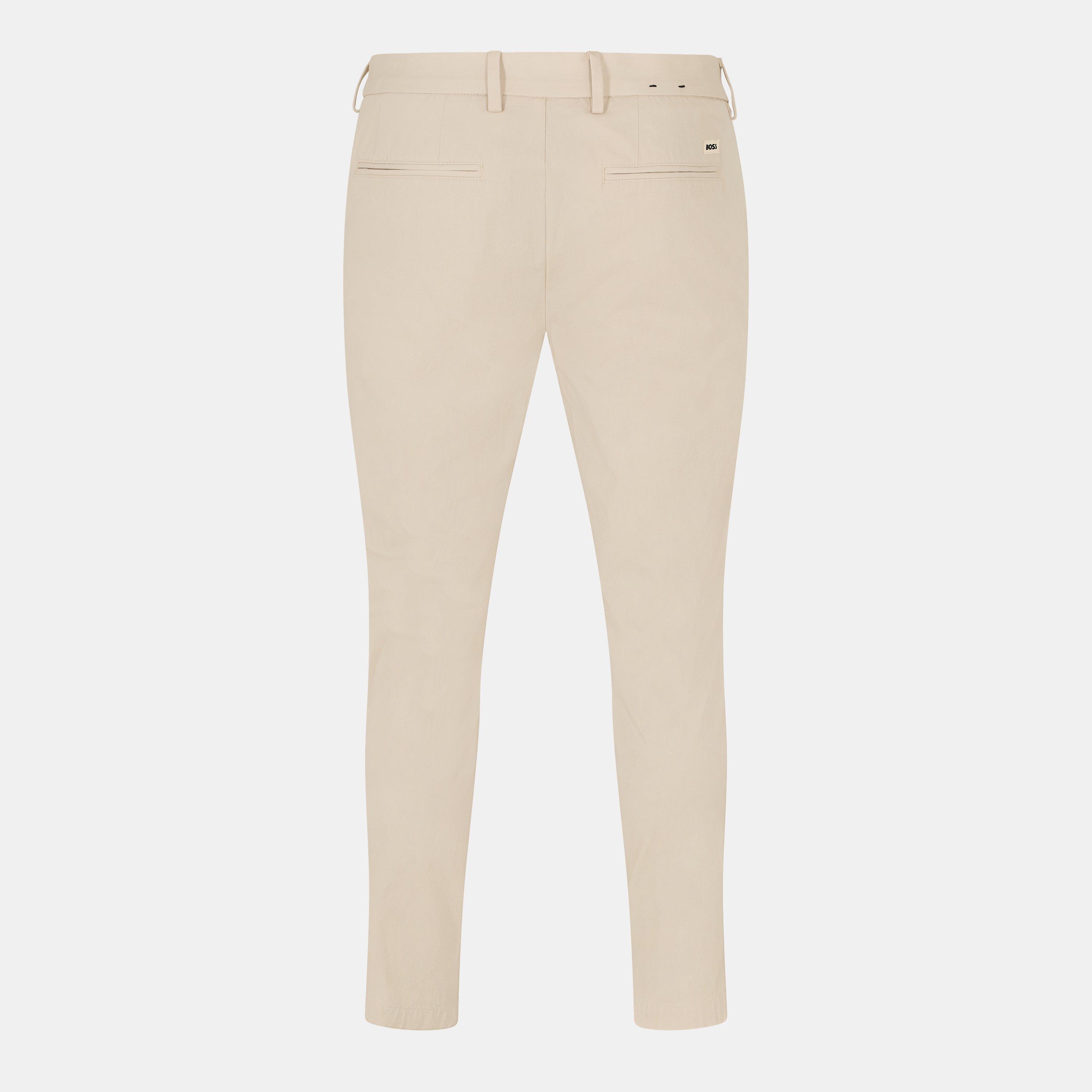 Open White - Boss - Men's HBB Kato Sustainable Organic Cotton Trousers - 2