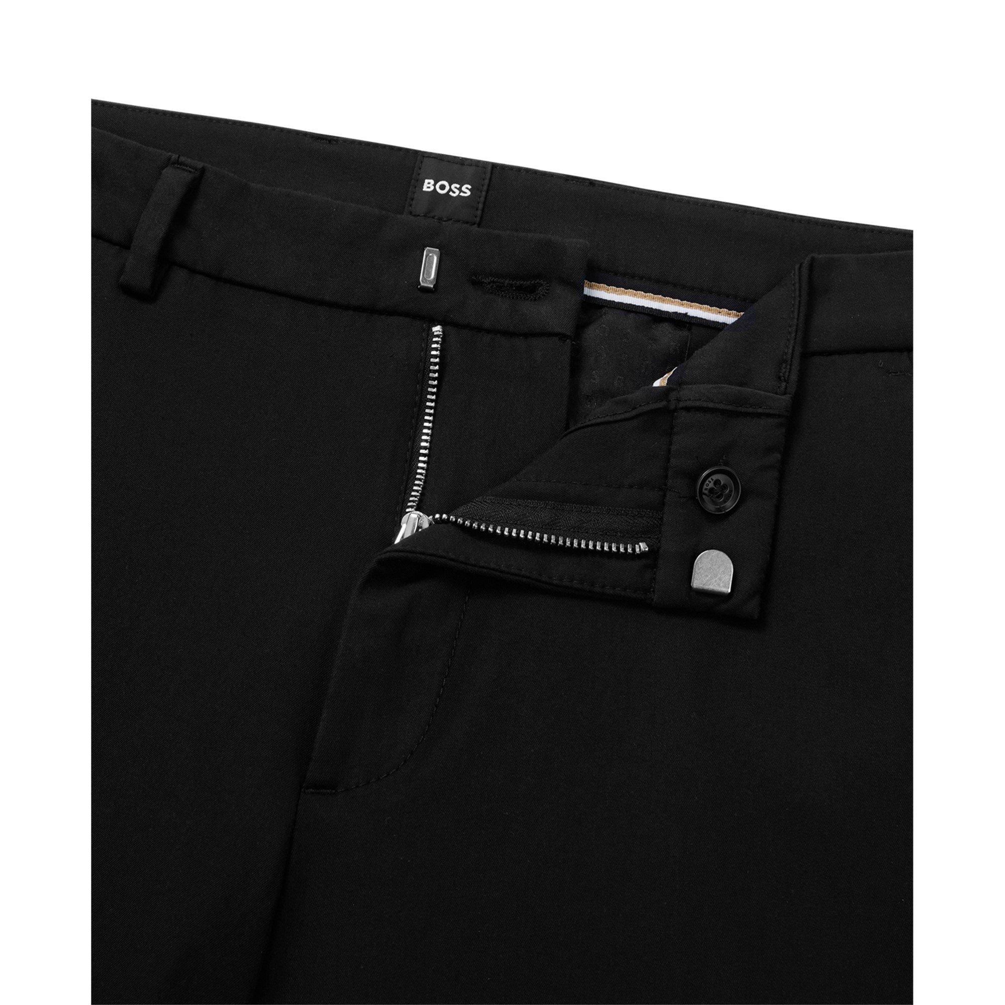 Black - Boss - Men's HBB Kato Sustainable Organic Cotton Trousers - 6