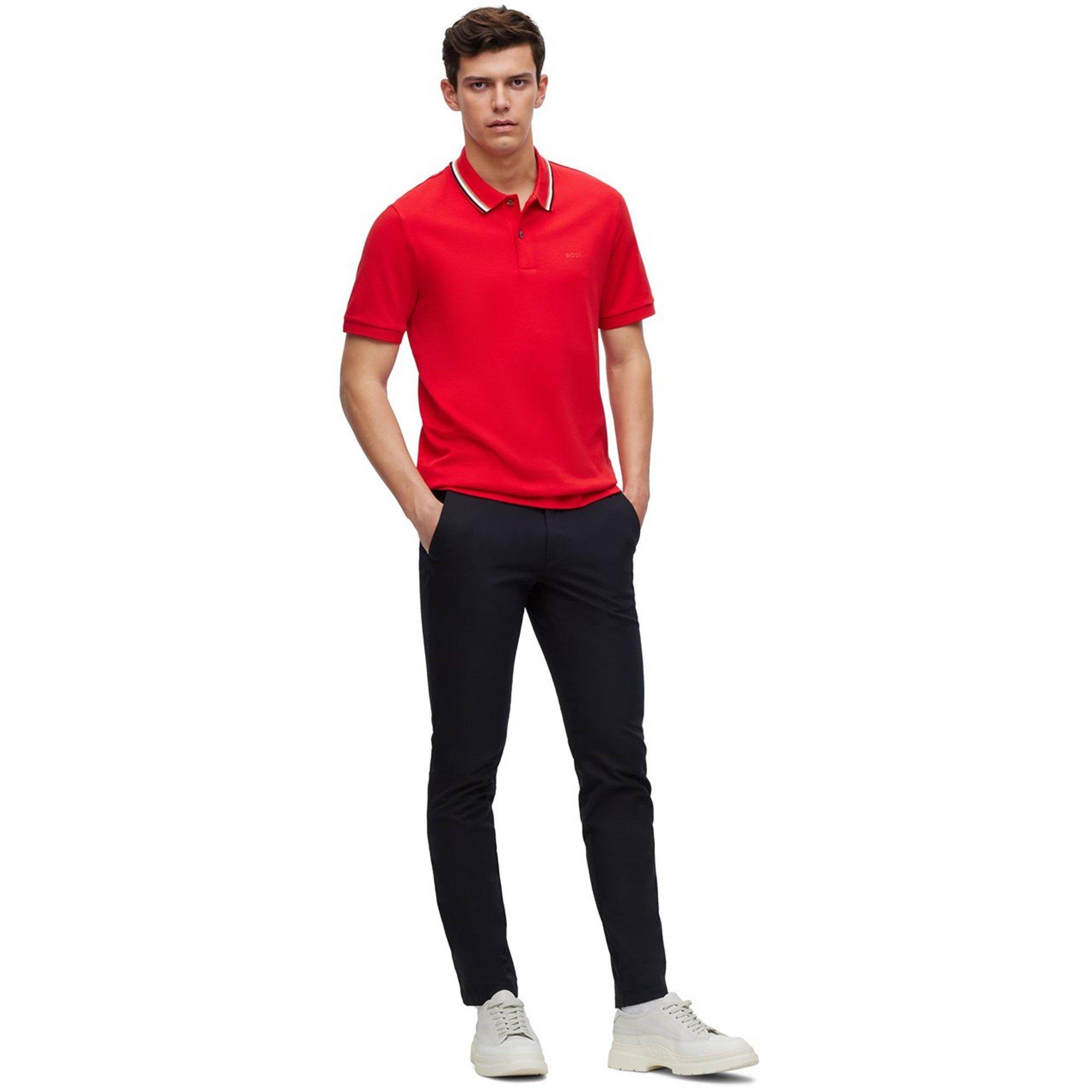 Black - Boss - Men's HBB Kato Sustainable Organic Cotton Trousers - 5