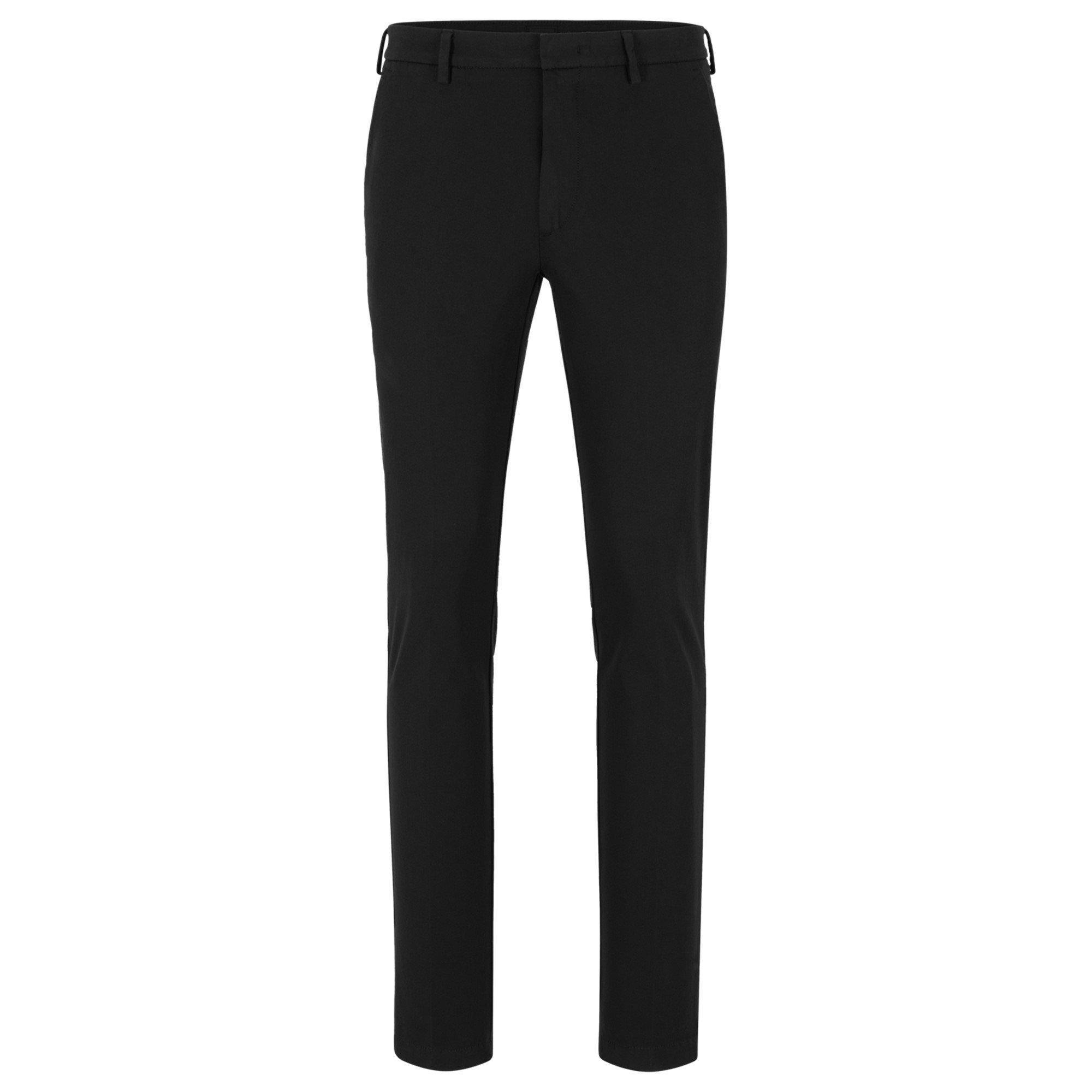 Dark Blue - Boss - Men's HBB Kato Sustainable Organic Cotton Trousers - 1