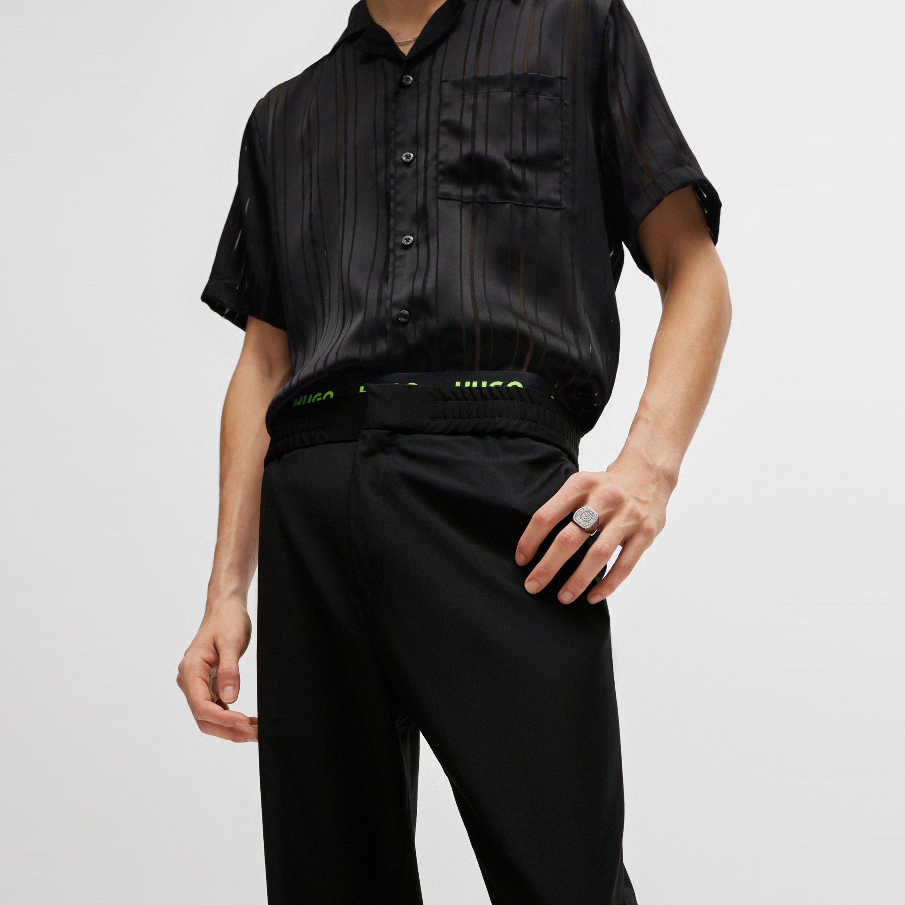 Black - Hugo - Howard Trousers - 4