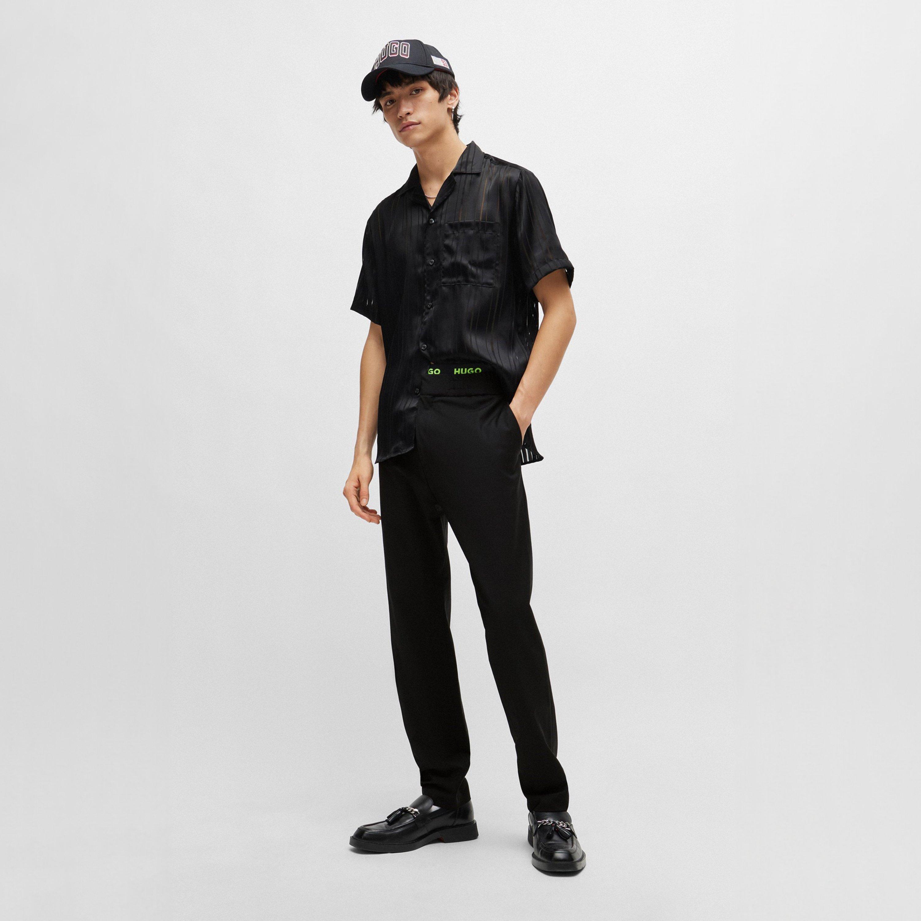 Black - Hugo - Howard Trousers - 5