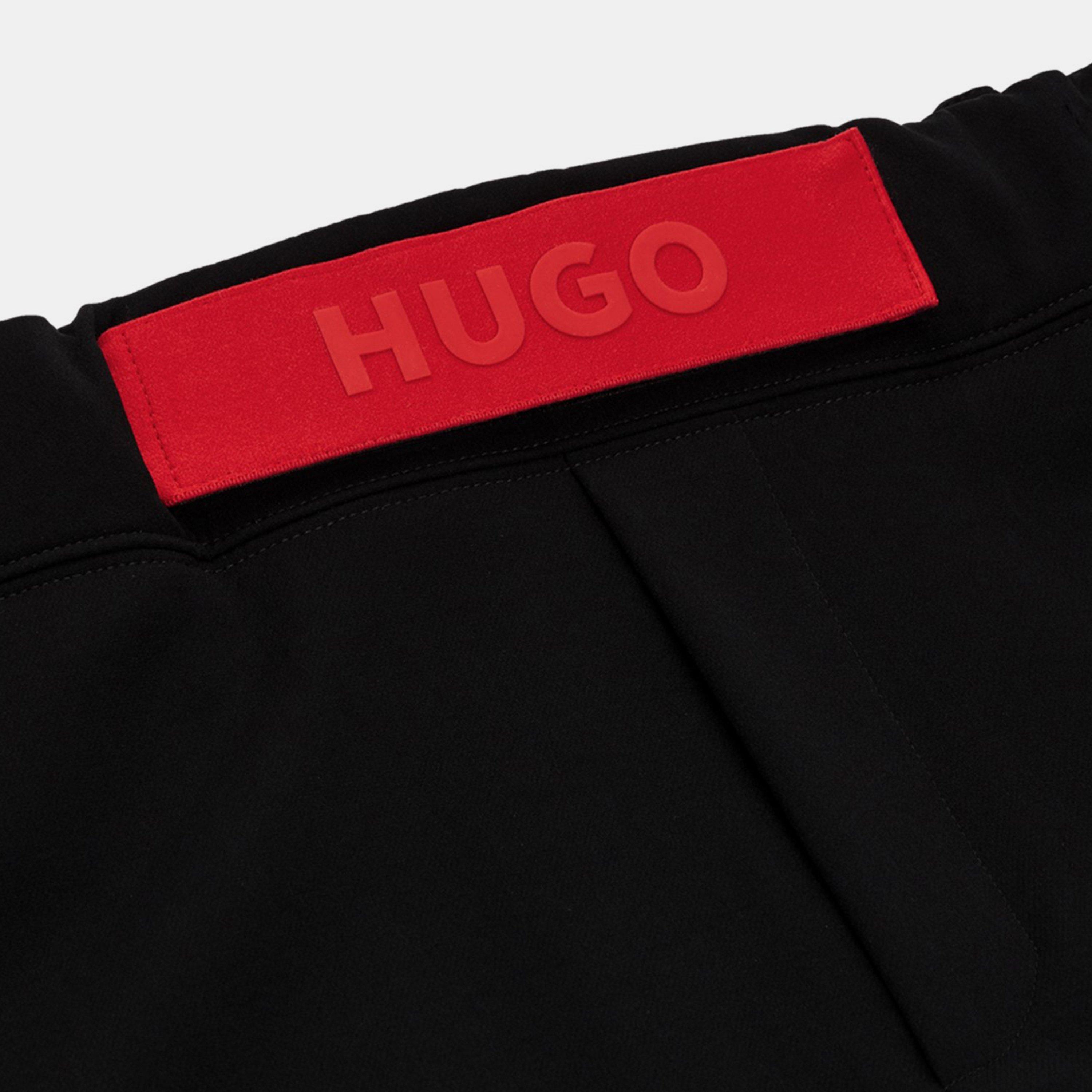 Black - Hugo - Men's Slim Fit Trousers - 2