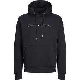 Jack and Jones Star Sweat Hoodie Mens Plus Size