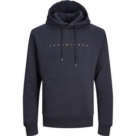 Jack and Jones Jack+ Star Sweat Hoodie Mens Plus Size