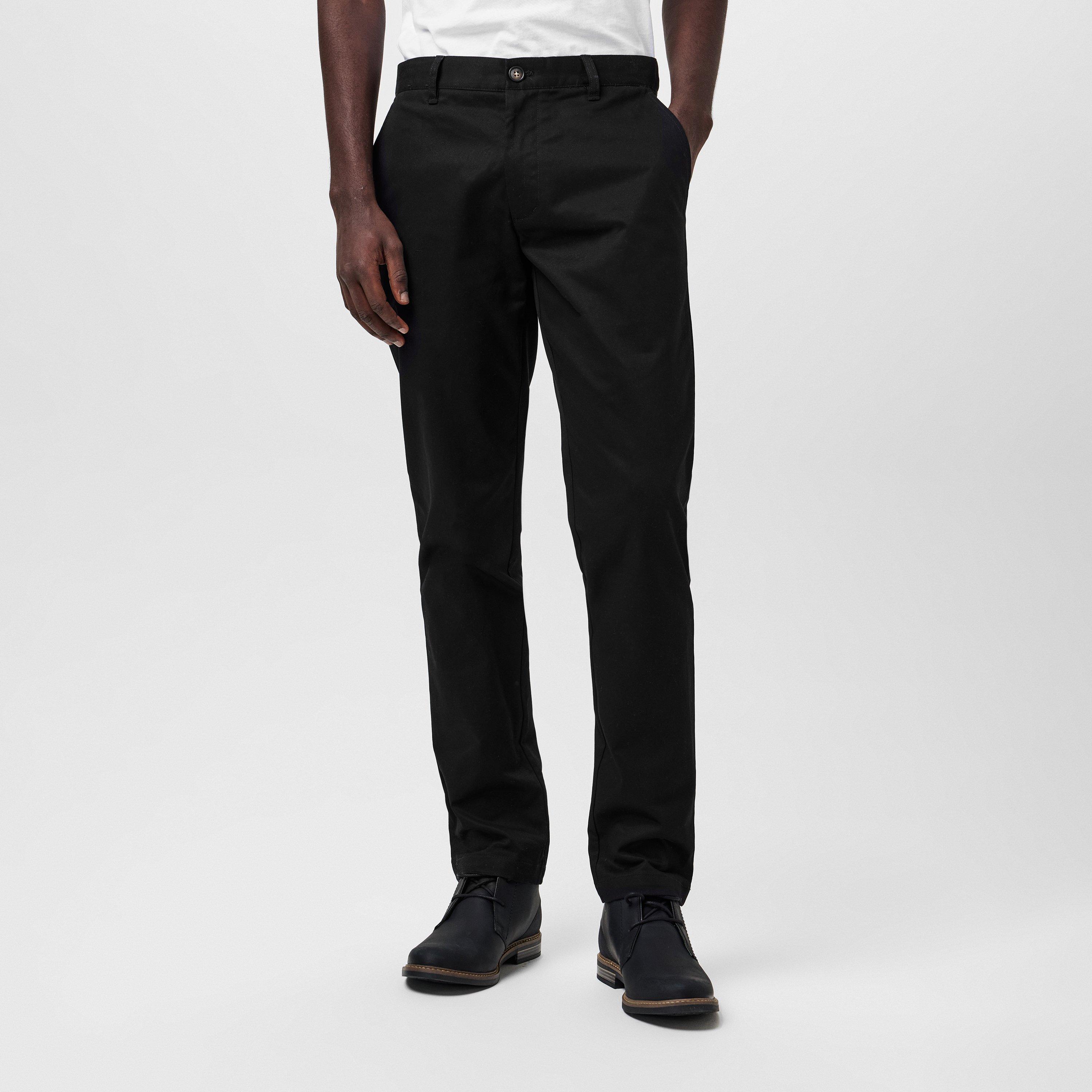Black BK31 - Barbour - Sueded Sateen Slim Trousers - 3