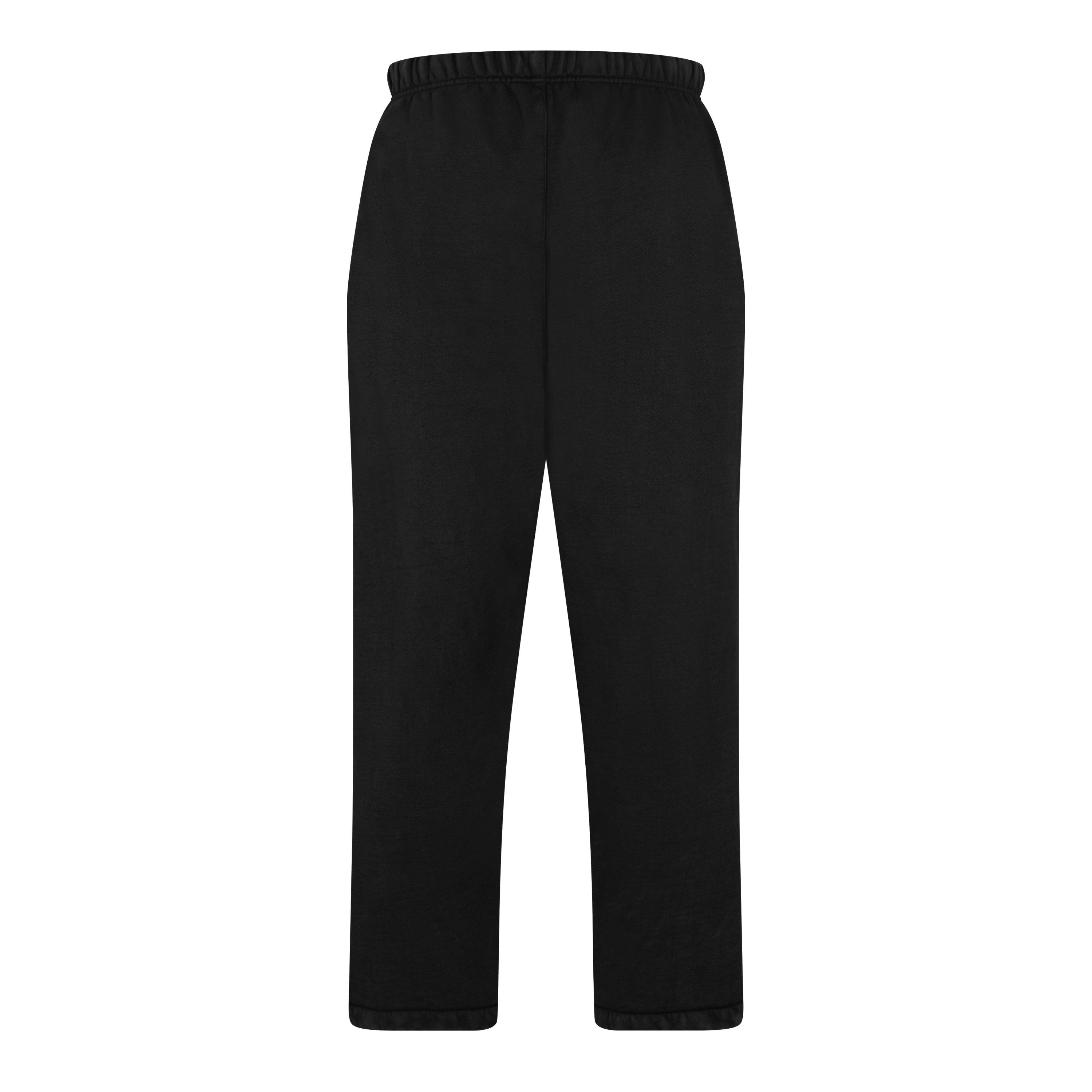 Black - Fear Of God Essentials - Logo Straight Leg Jogging Bottoms - 2