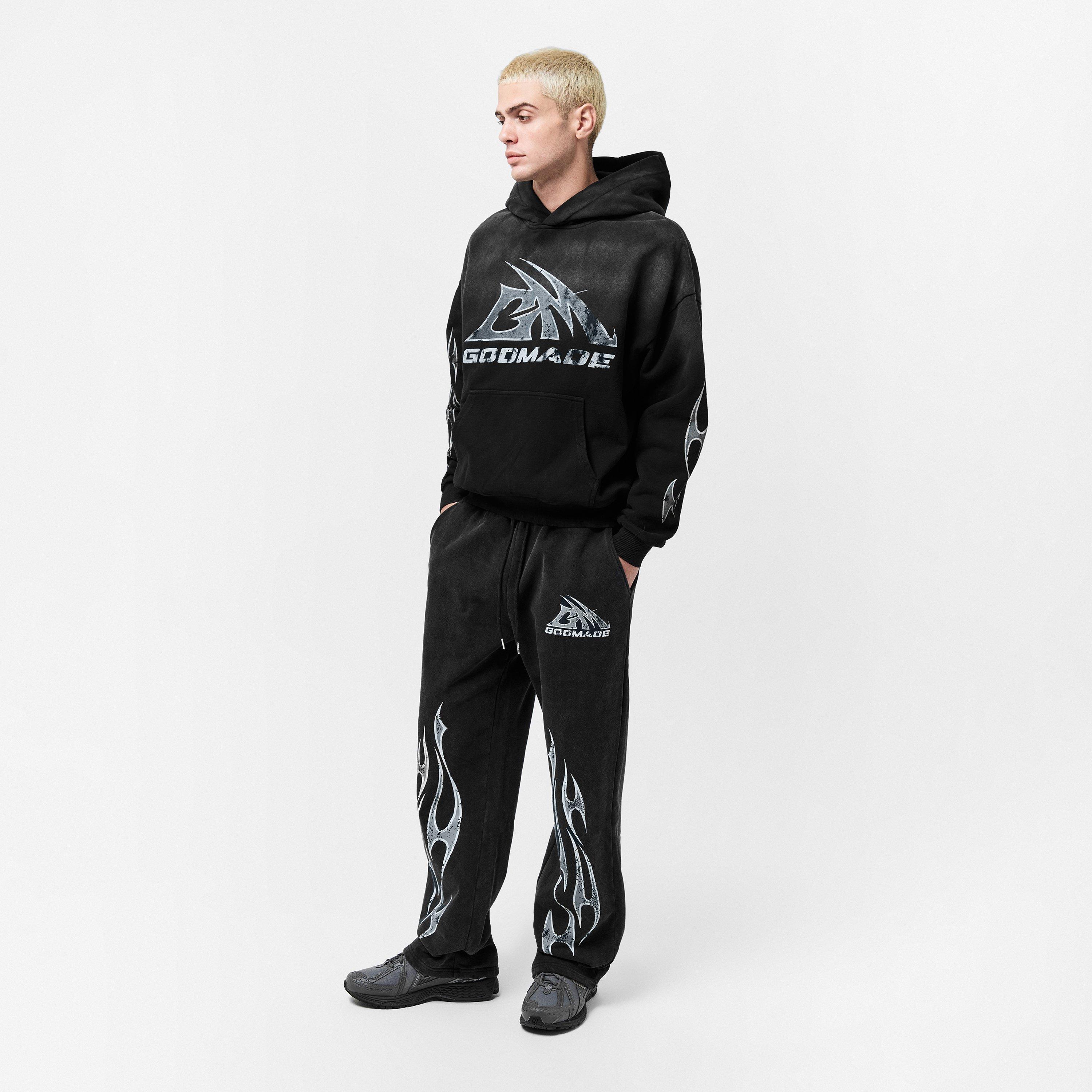 Black - God Made - Gm Logo Sweatpants - 6