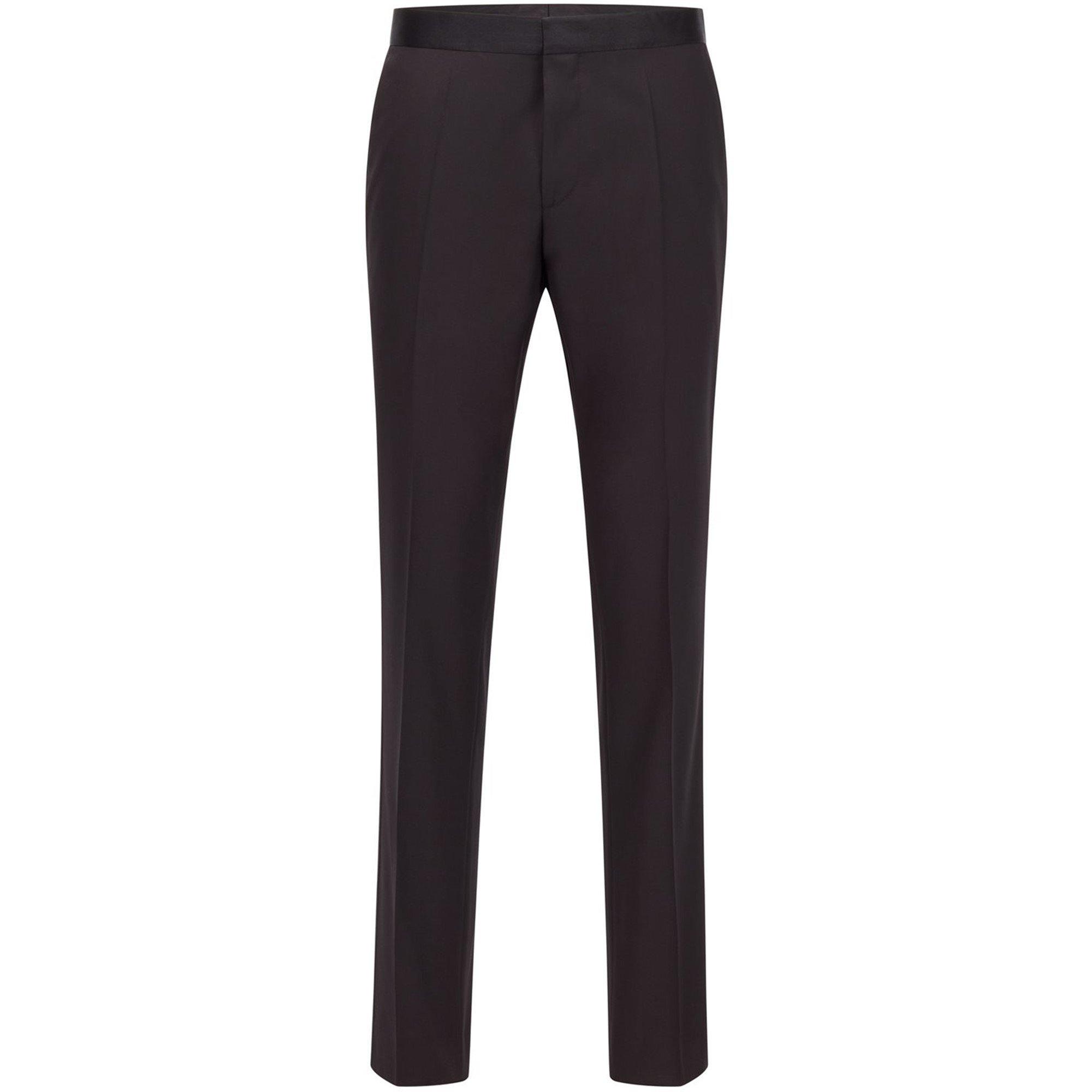 Black - Boss - Men's Gilan Cyl Slim Fit Trousers - 1