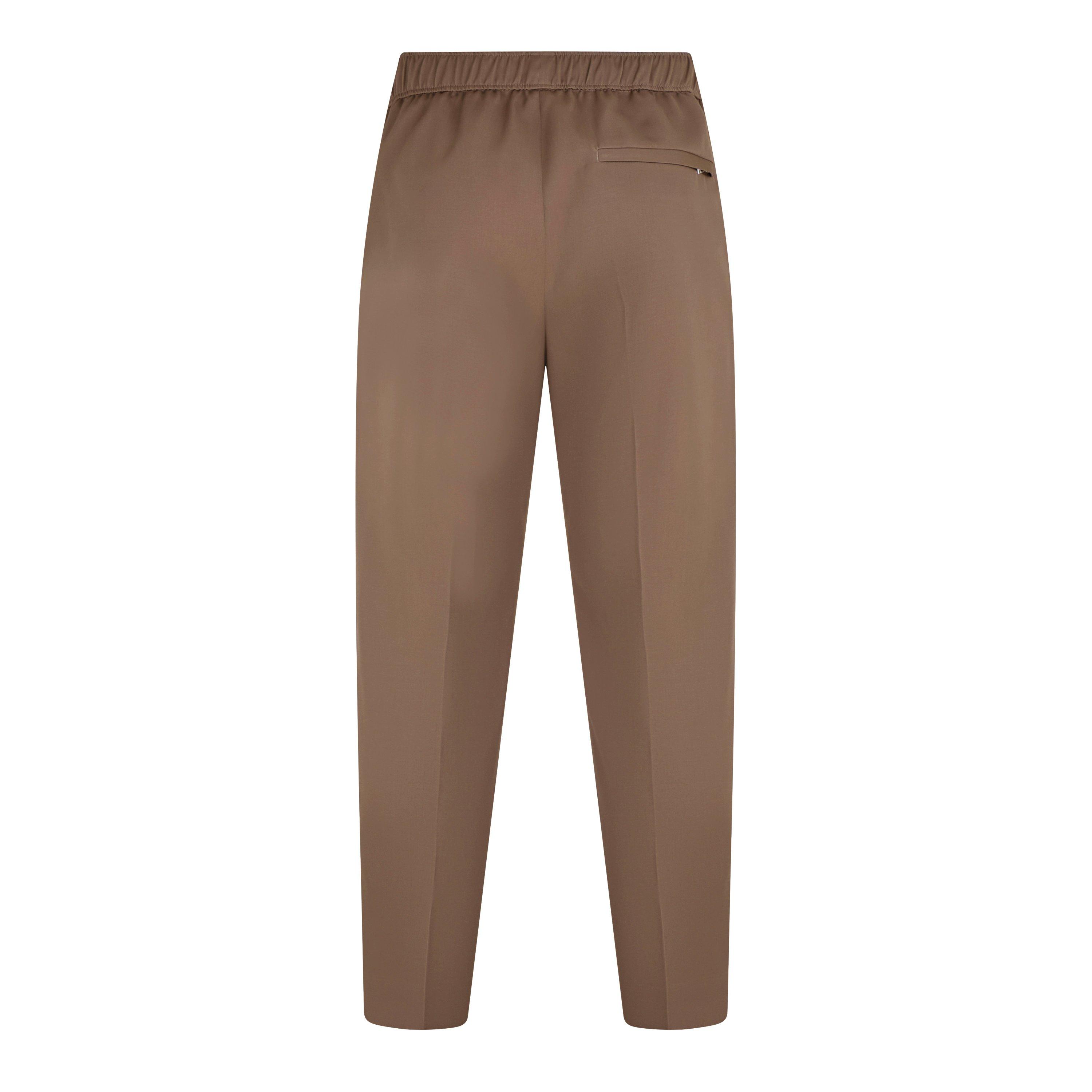 Marron 394 - Lanvin - Men's Slim Fit Trousers - 8