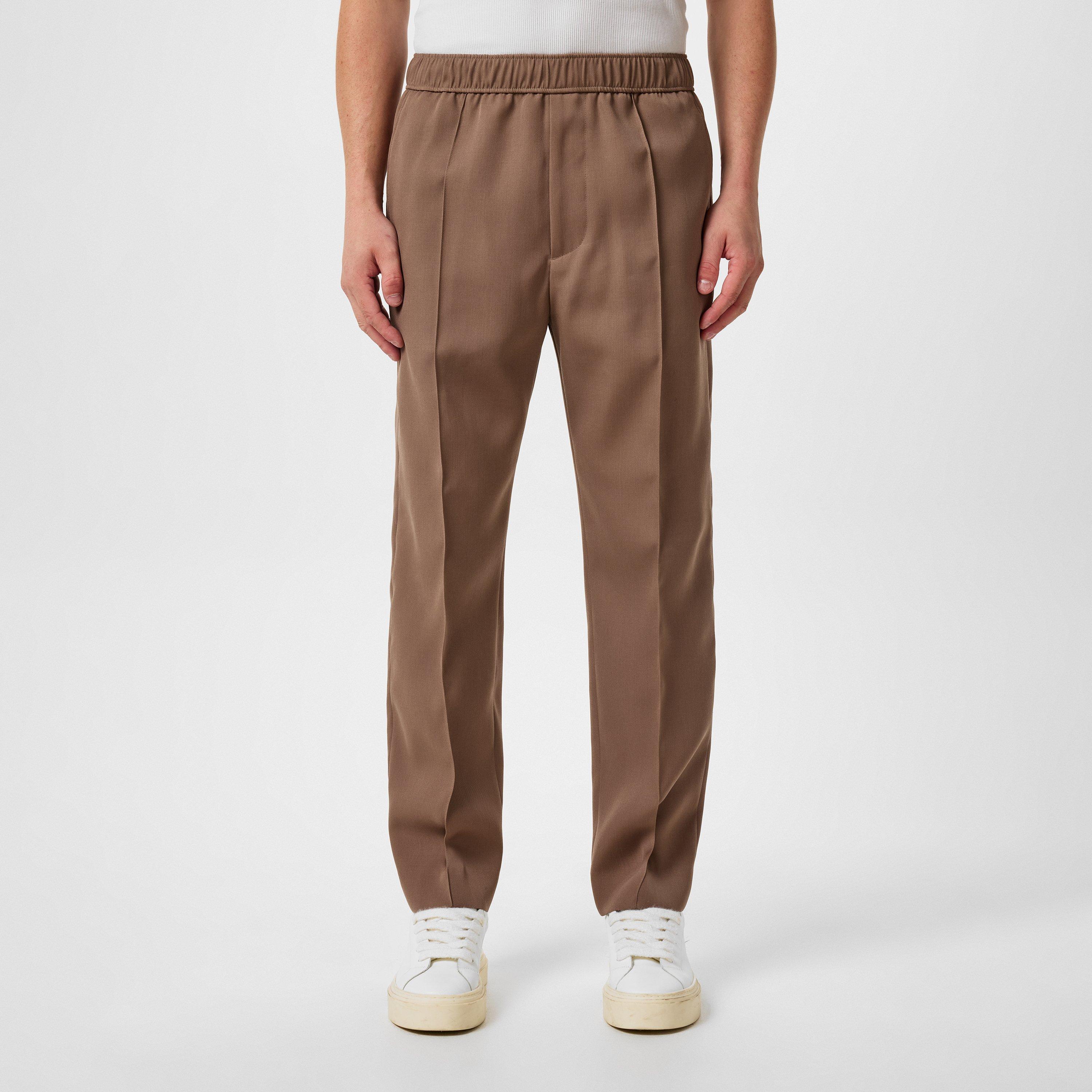 Marron 394 - Lanvin - Men's Slim Fit Trousers - 3