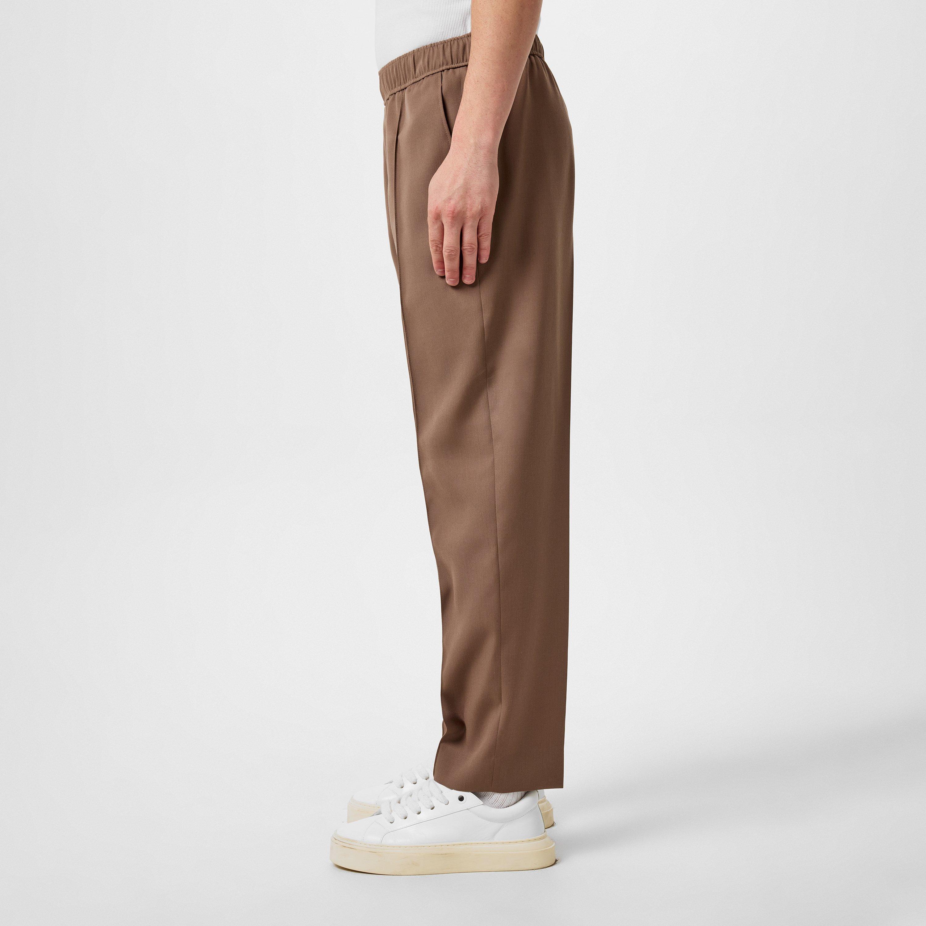 Marron 394 - Lanvin - Men's Slim Fit Trousers - 5