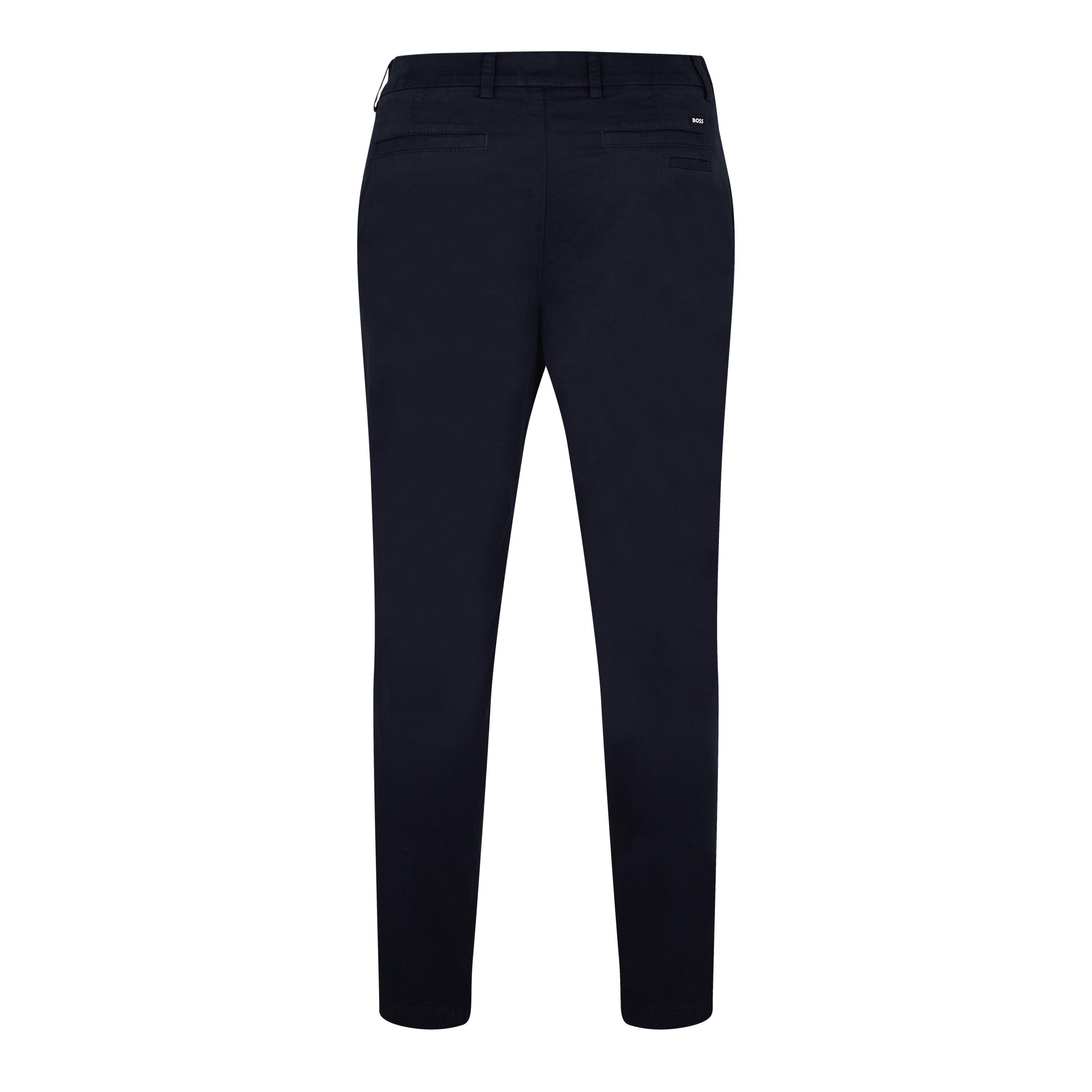 Dark Blue 404 - Boss - Men's Kaiton Slim Fit Trousers - 2
