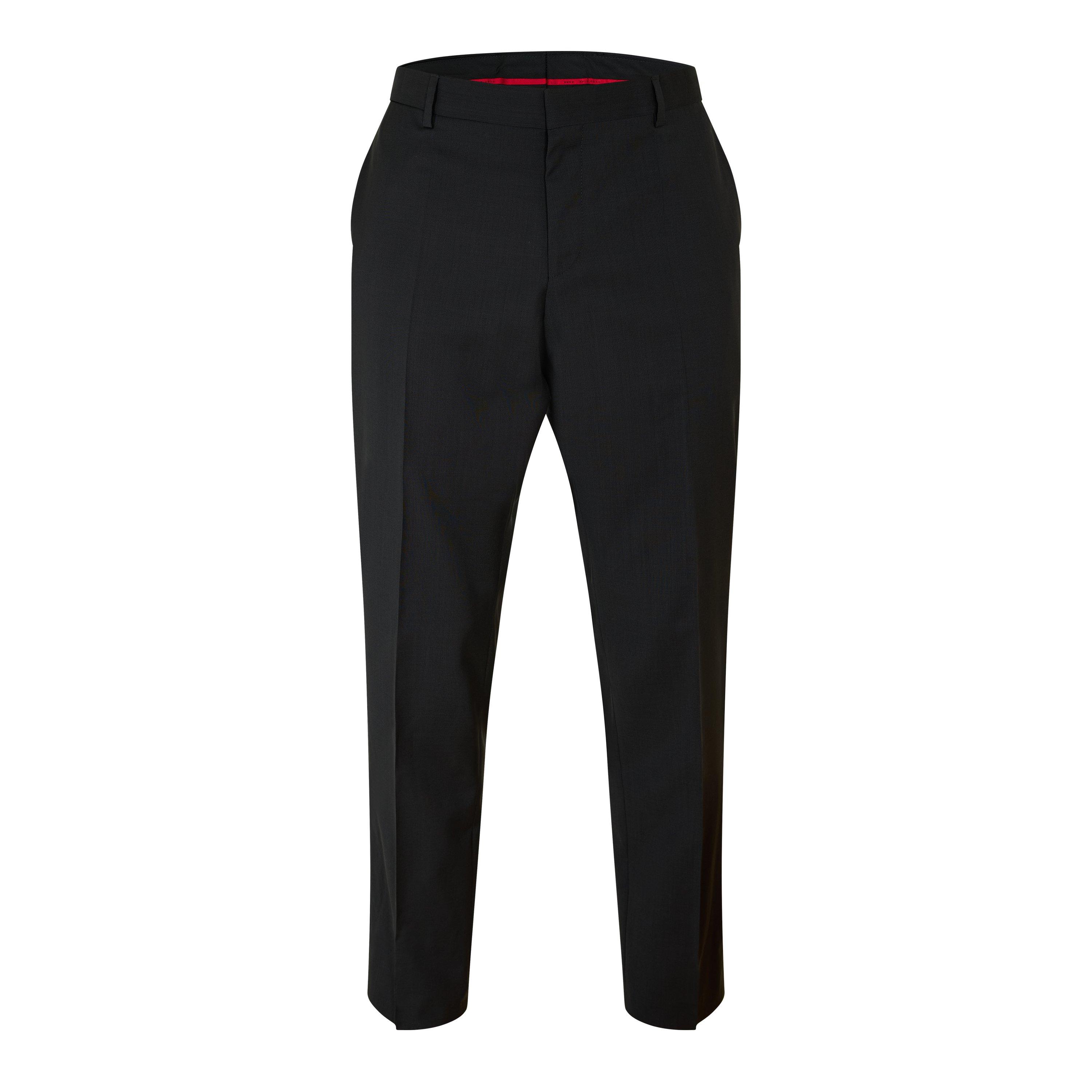 Hugo Men's Slim Fit Trousers - Black - 28W R