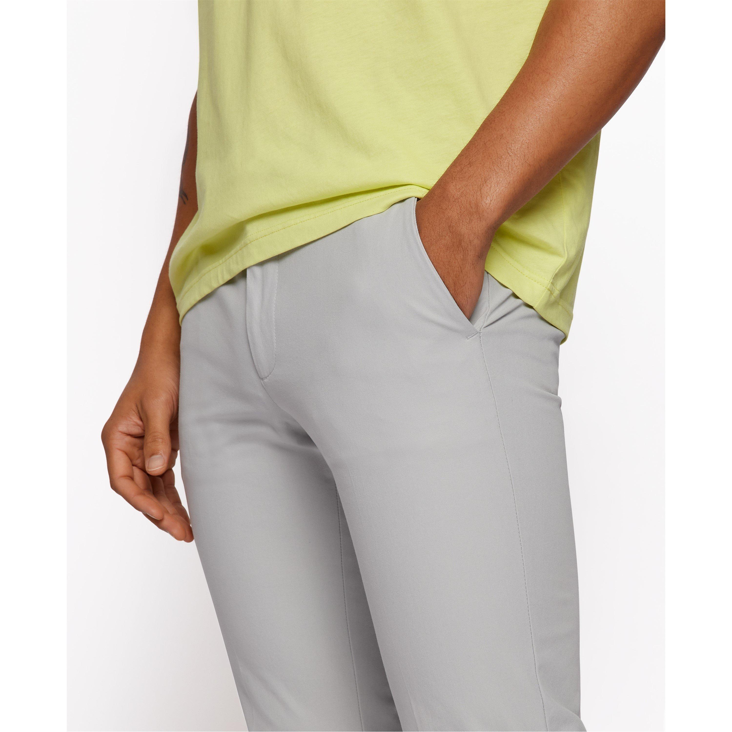 Pastel Grey - Boss - Men's Kaito Slim Fit Trousers - 4