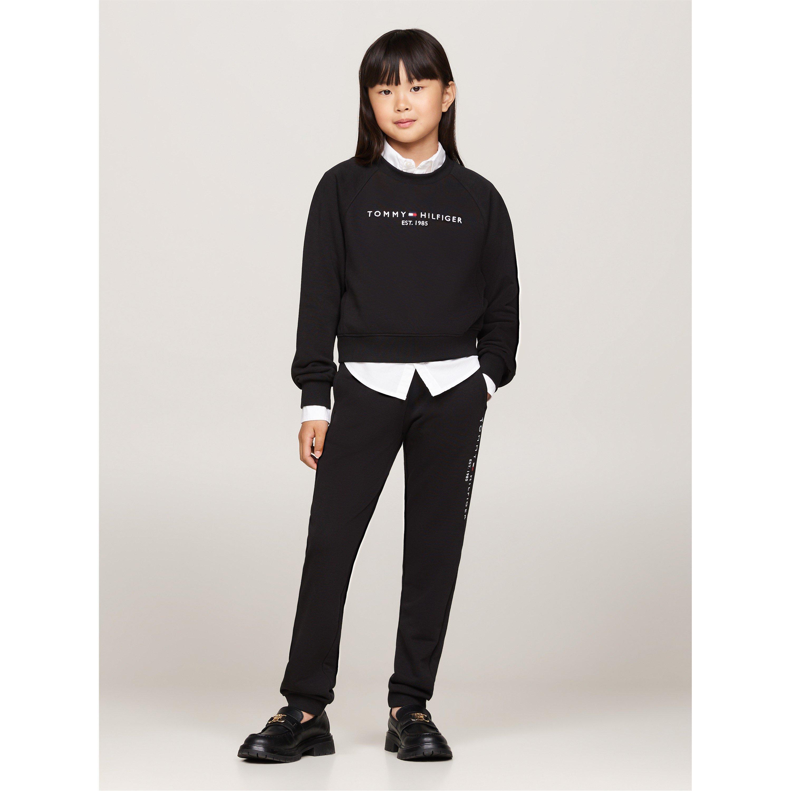 Black BDS - Tommy Hilfiger - long-sleeved jumper and jogging bottom Set Junior - 2