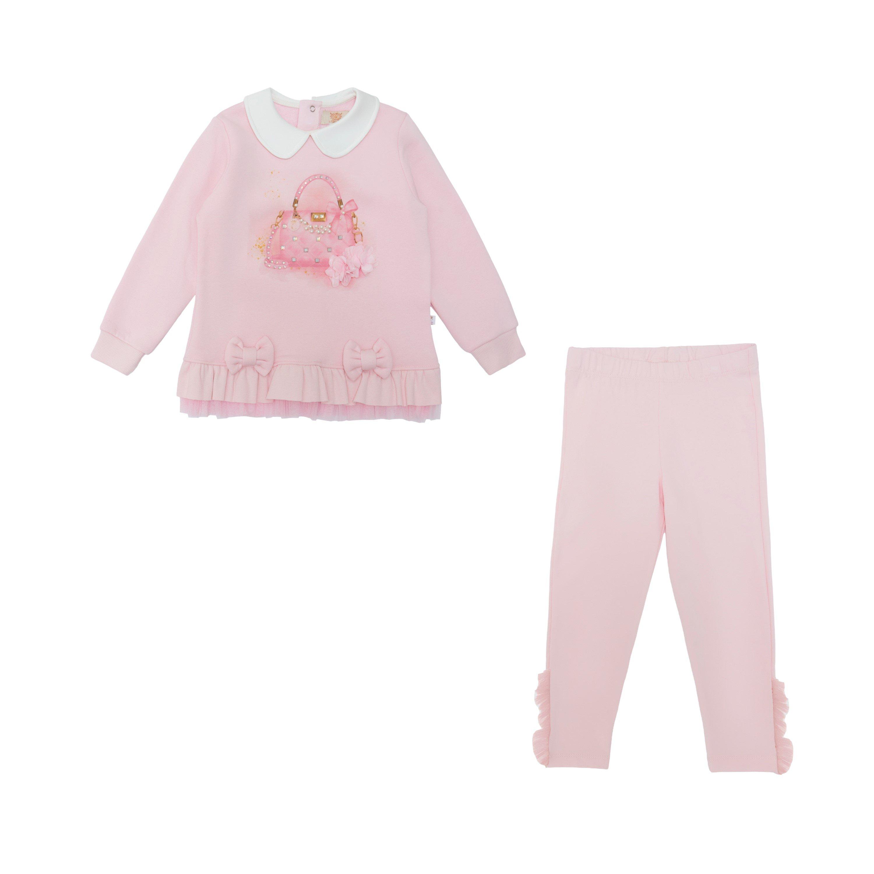 Pink - Caramelo Kids - ' Jumper and Legging Set - 1