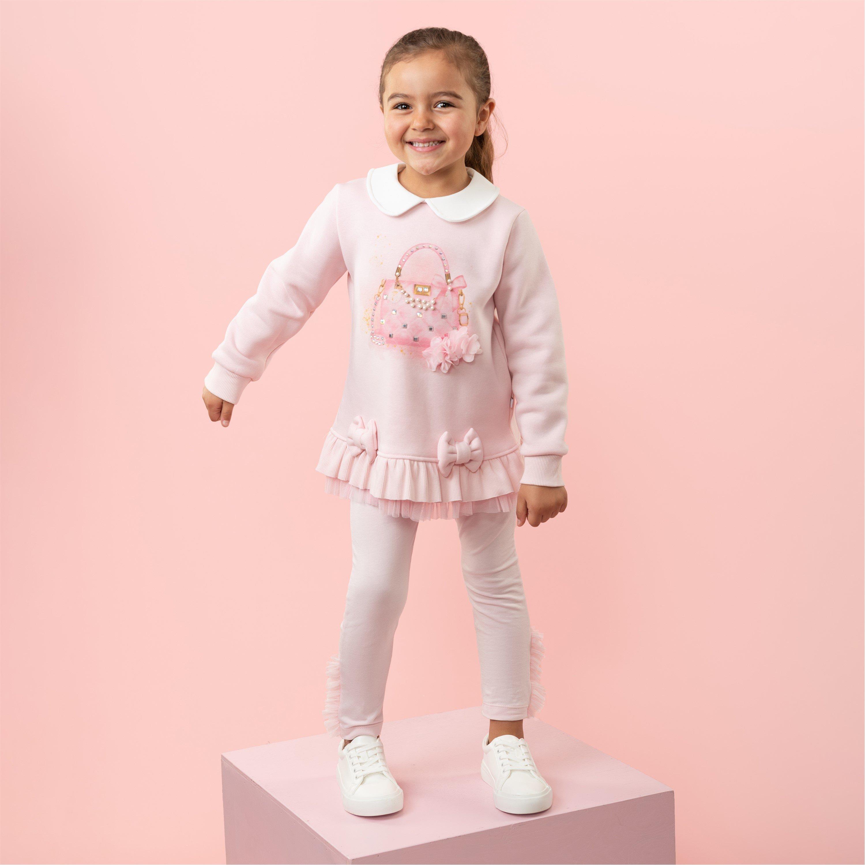 Pink - Caramelo Kids - Kids' Sweater and Legging Set - 2