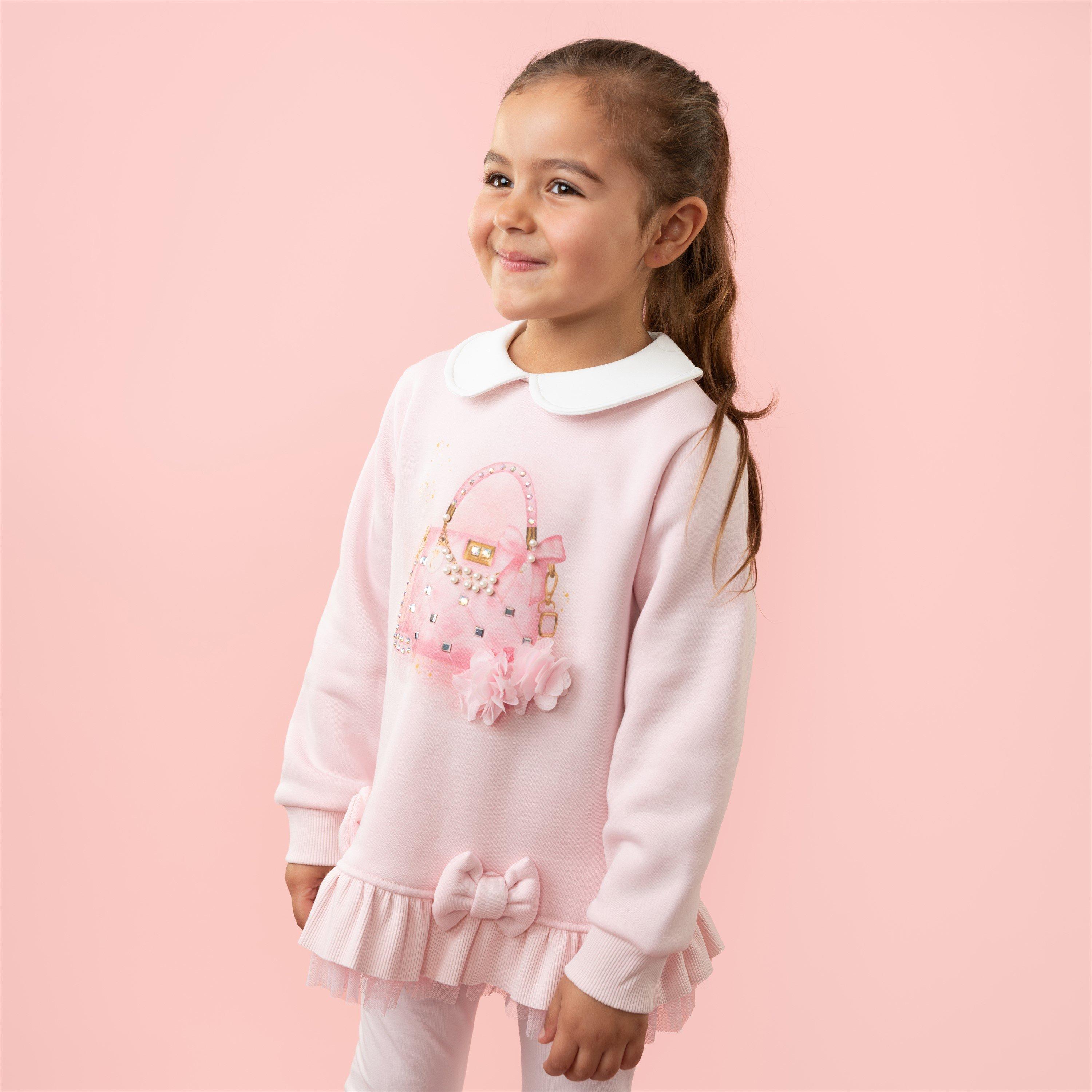 Pink - Caramelo Kids - Kids' Sweater and Legging Set - 3