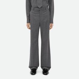 Bottega Veneta Light Wool Flannel Trousers