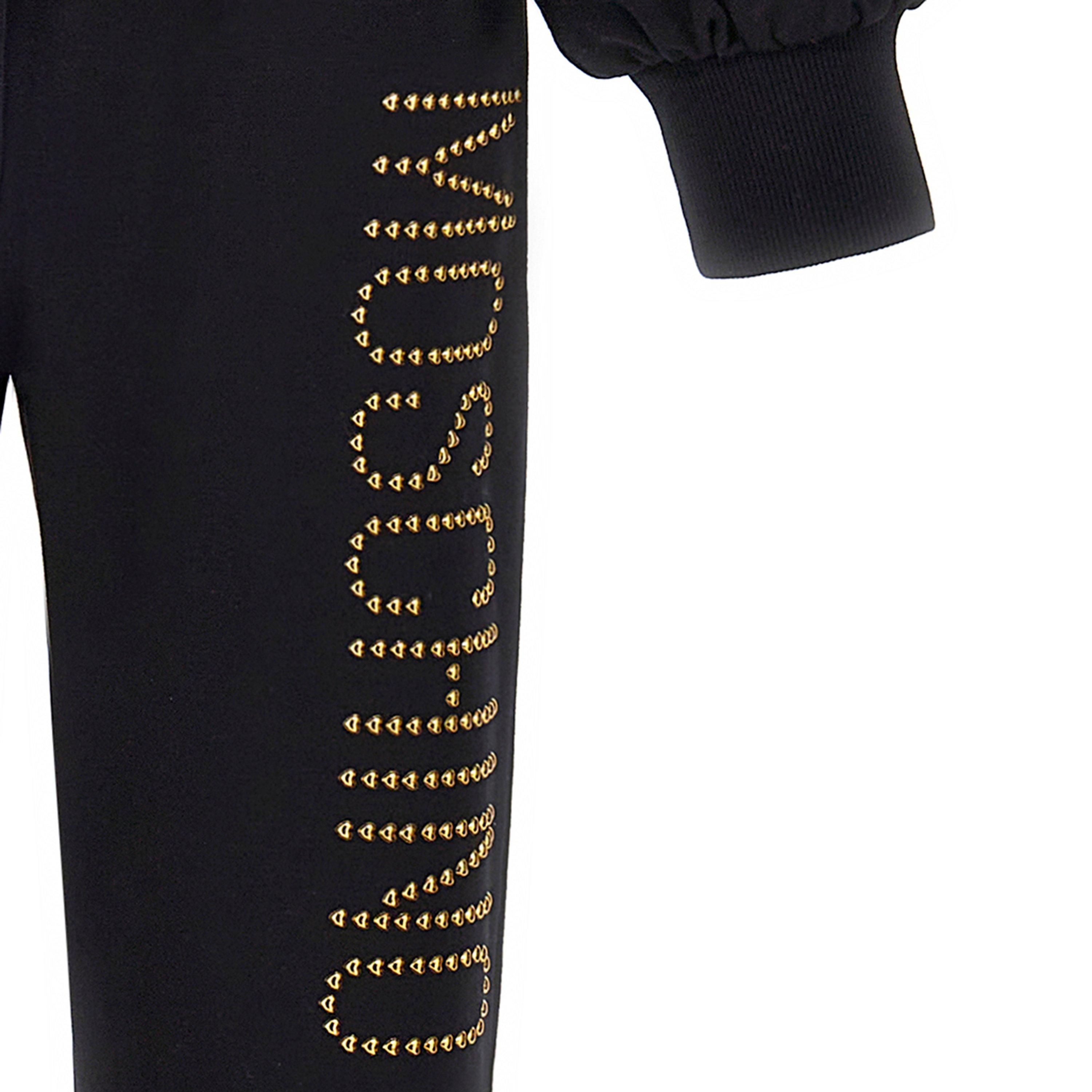 Black 60100 - Moschino - Stud Logo Tracksuit Set Juniors - 2