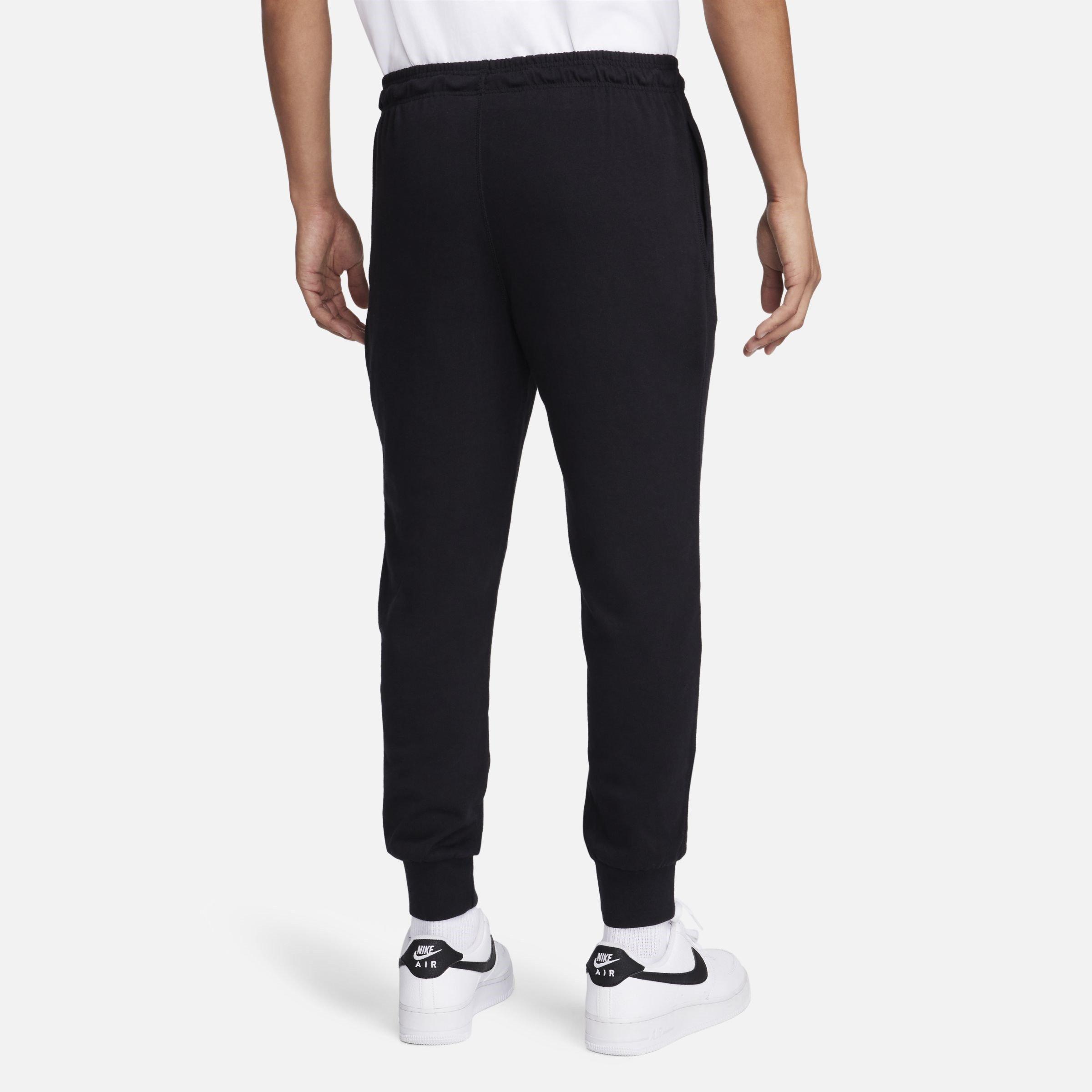 Black/White - Nike - Club Mens Knit Joggers - 2