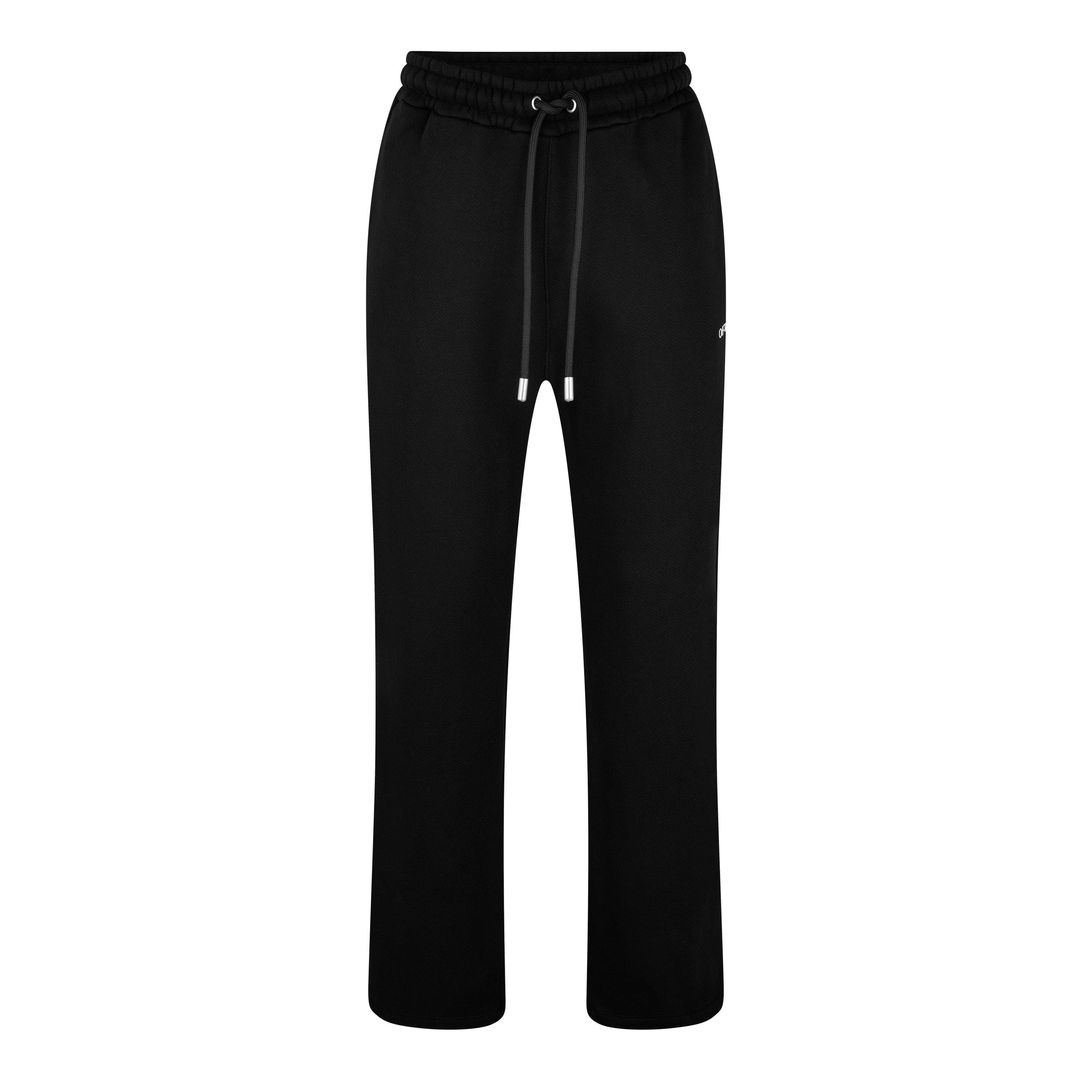 Black - Off White - Men's Arrow Jogging Bottoms, Iconography Trousers - 1