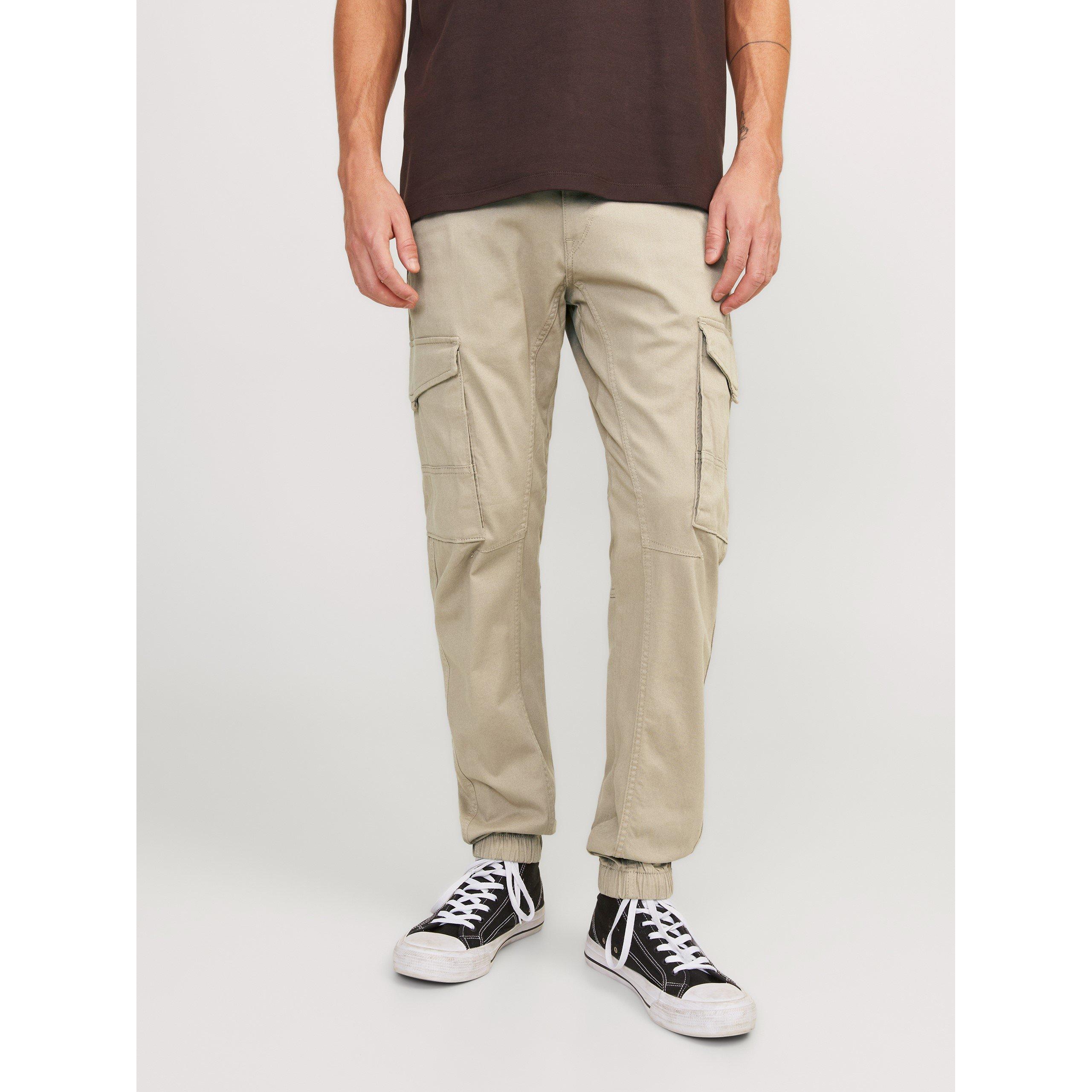 Jack And Jones Men's Paul Cargo Trouser - Crockery - 32W R