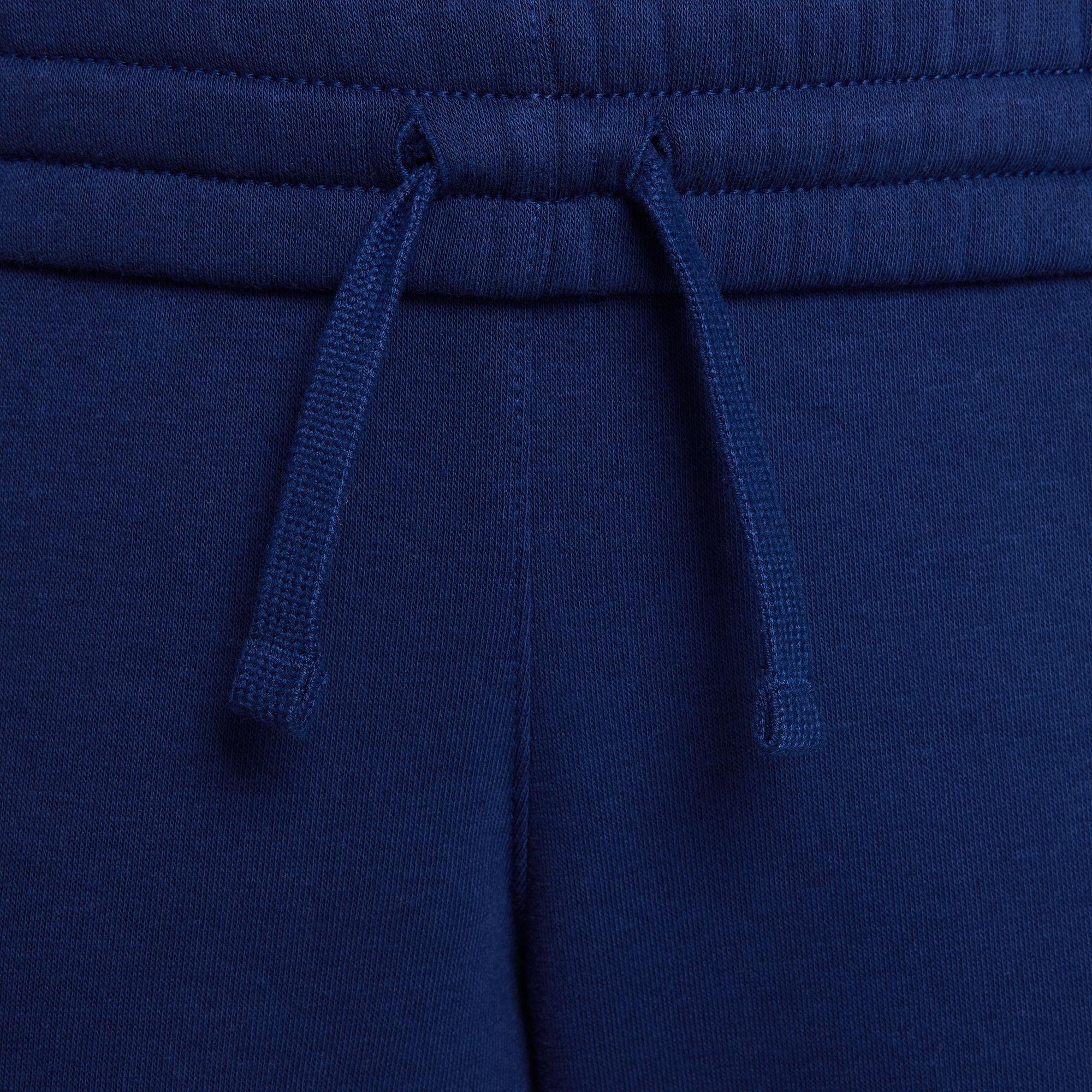 Blue/Gold - Nike - Club Fleece Big Kids' Soccer Joggers - 4