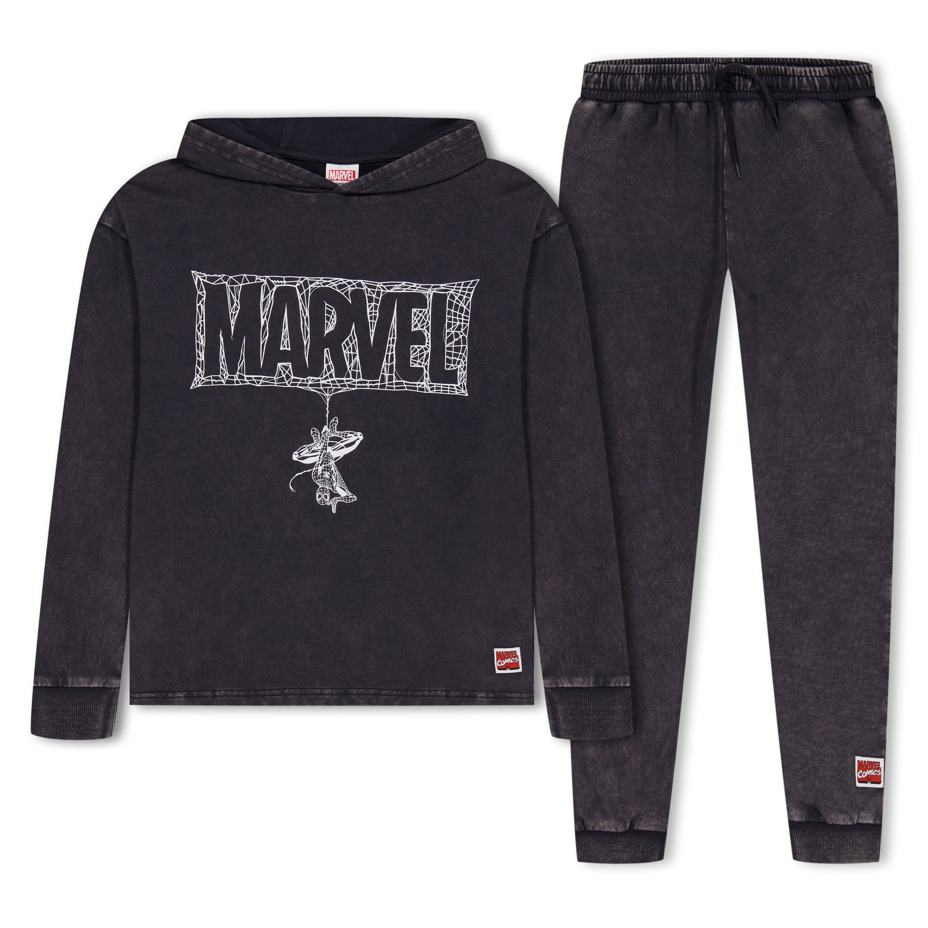 Marvel - Character - Marvel Slogan Hoodie and Jogger Set - 1