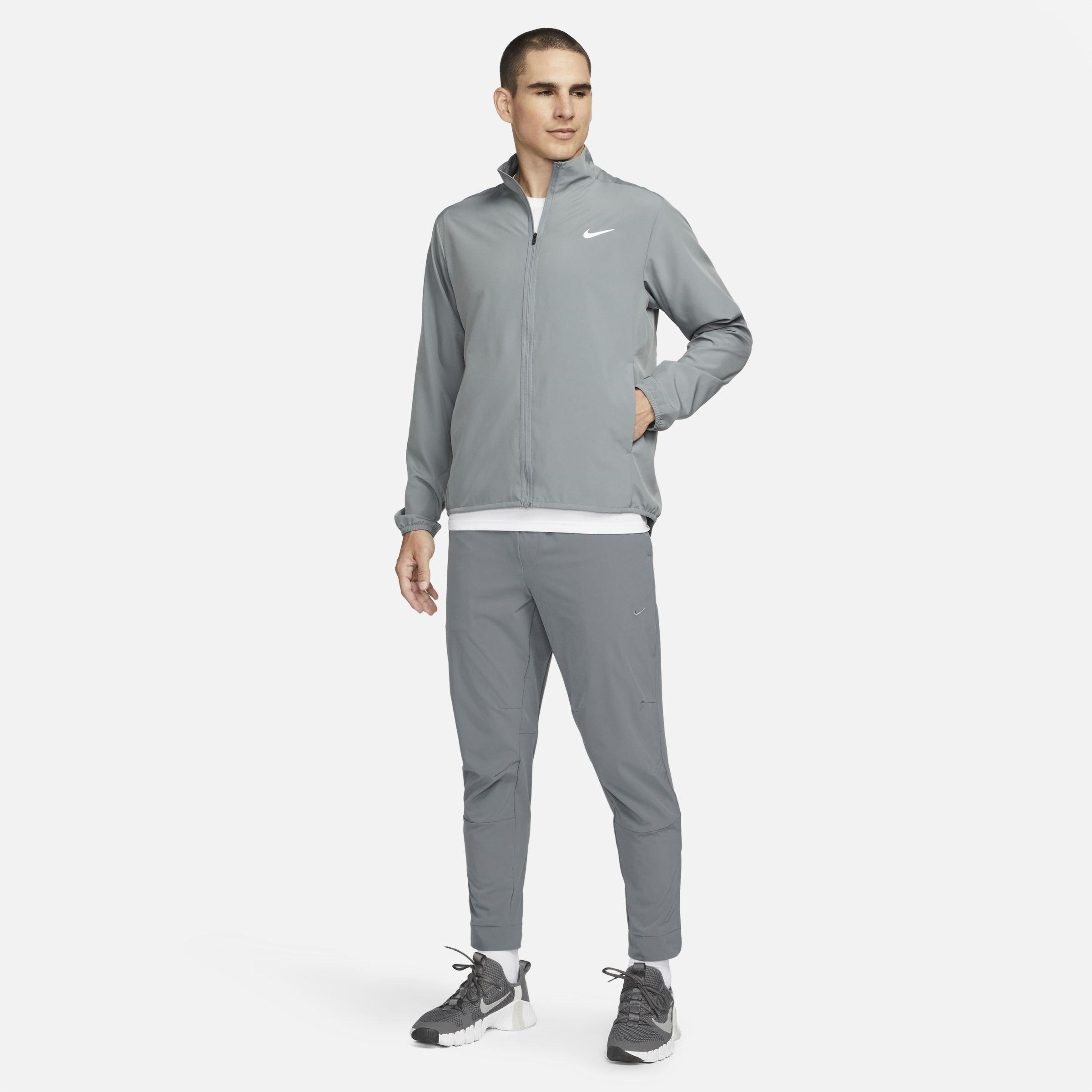 Grau/Schwarz - Nike - Unlimited Men's Dri-FIT Zippered Cuff Versatile Pants - 7