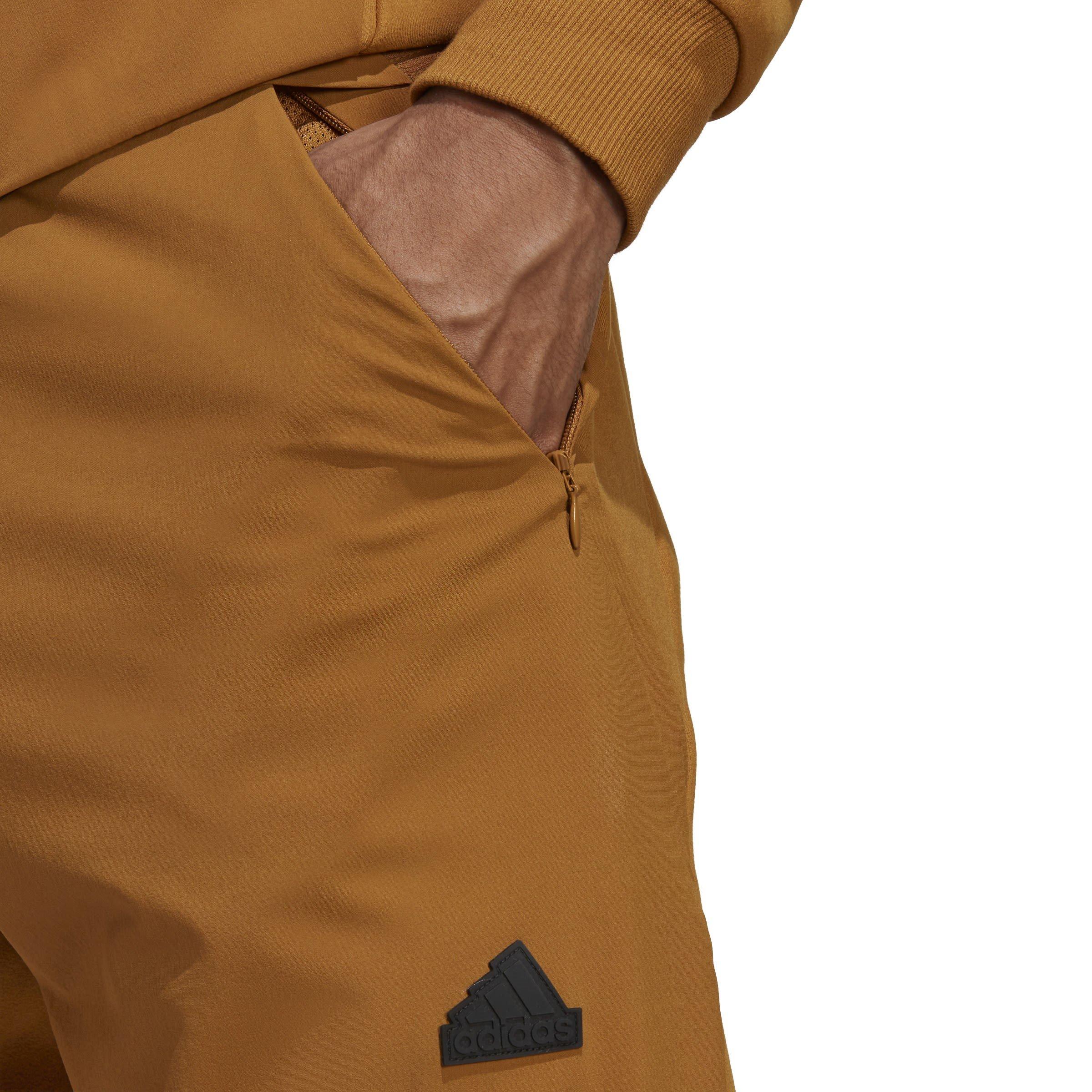 Brown - adidas - Closed Hem Poly Tracksuit Joggers - 5