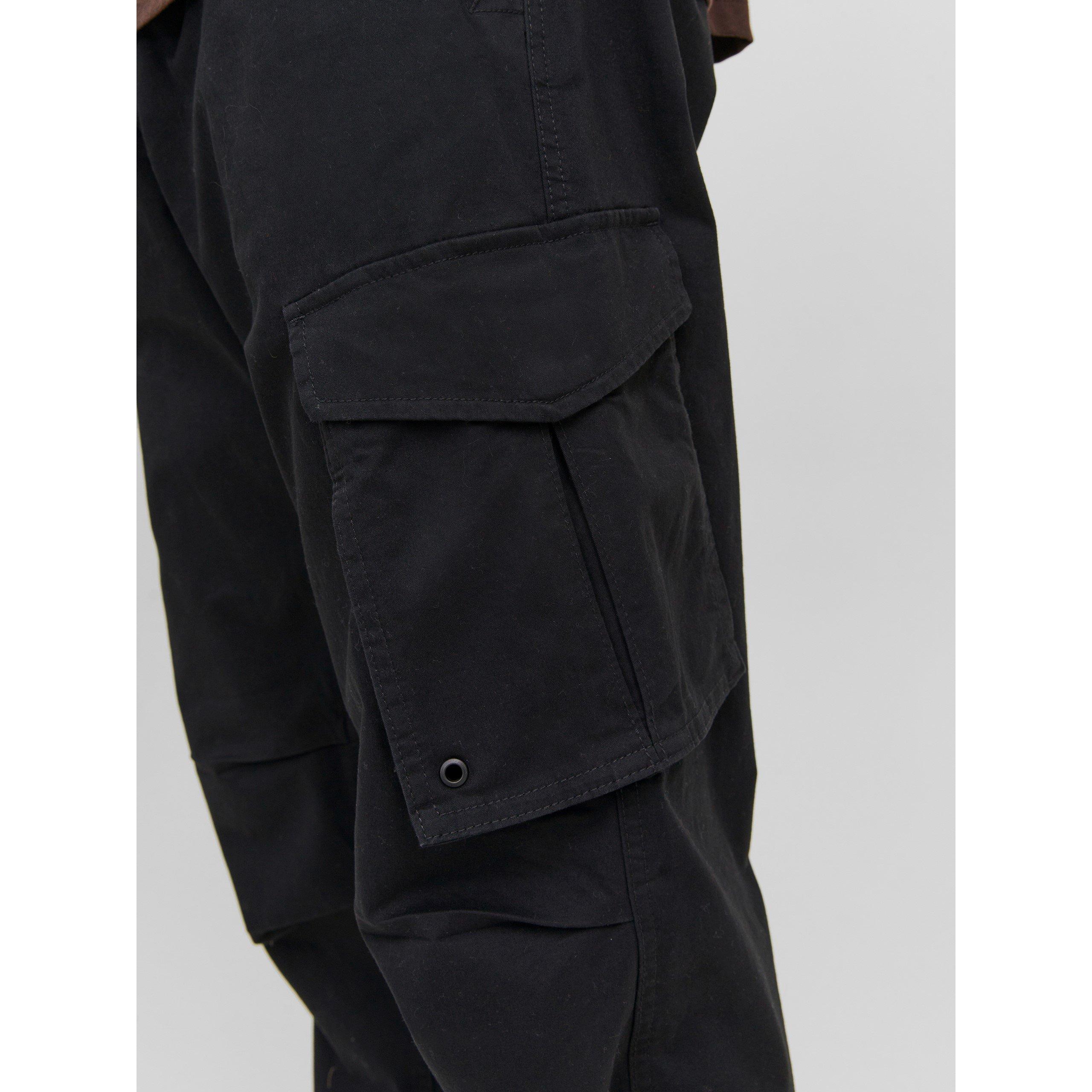 Schwarz - Jack and Jones - Noah Cargo Trouser - 5