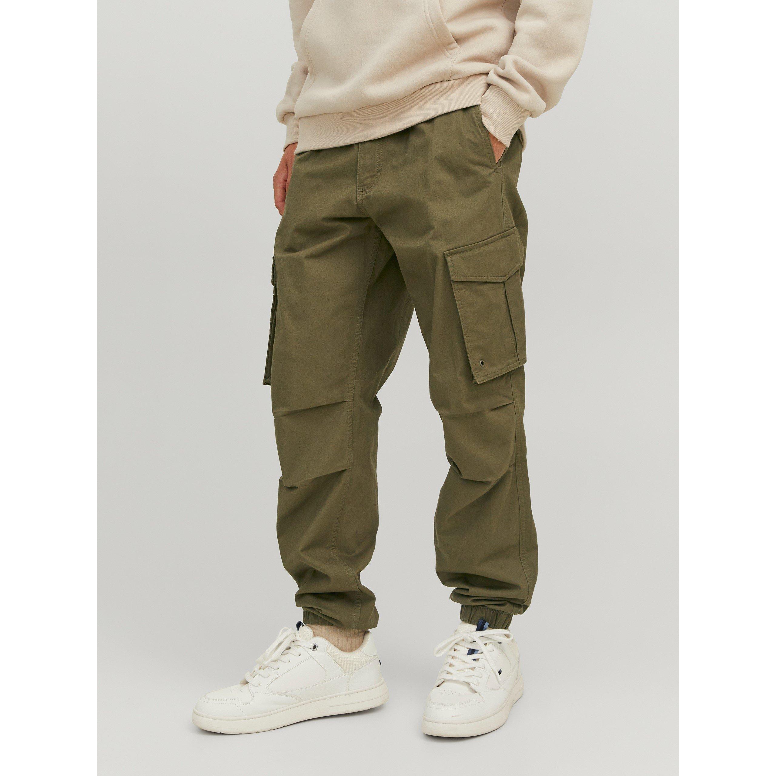Jack And Jones Men's Noah Cargo Trouser - Olive Night - 2XL