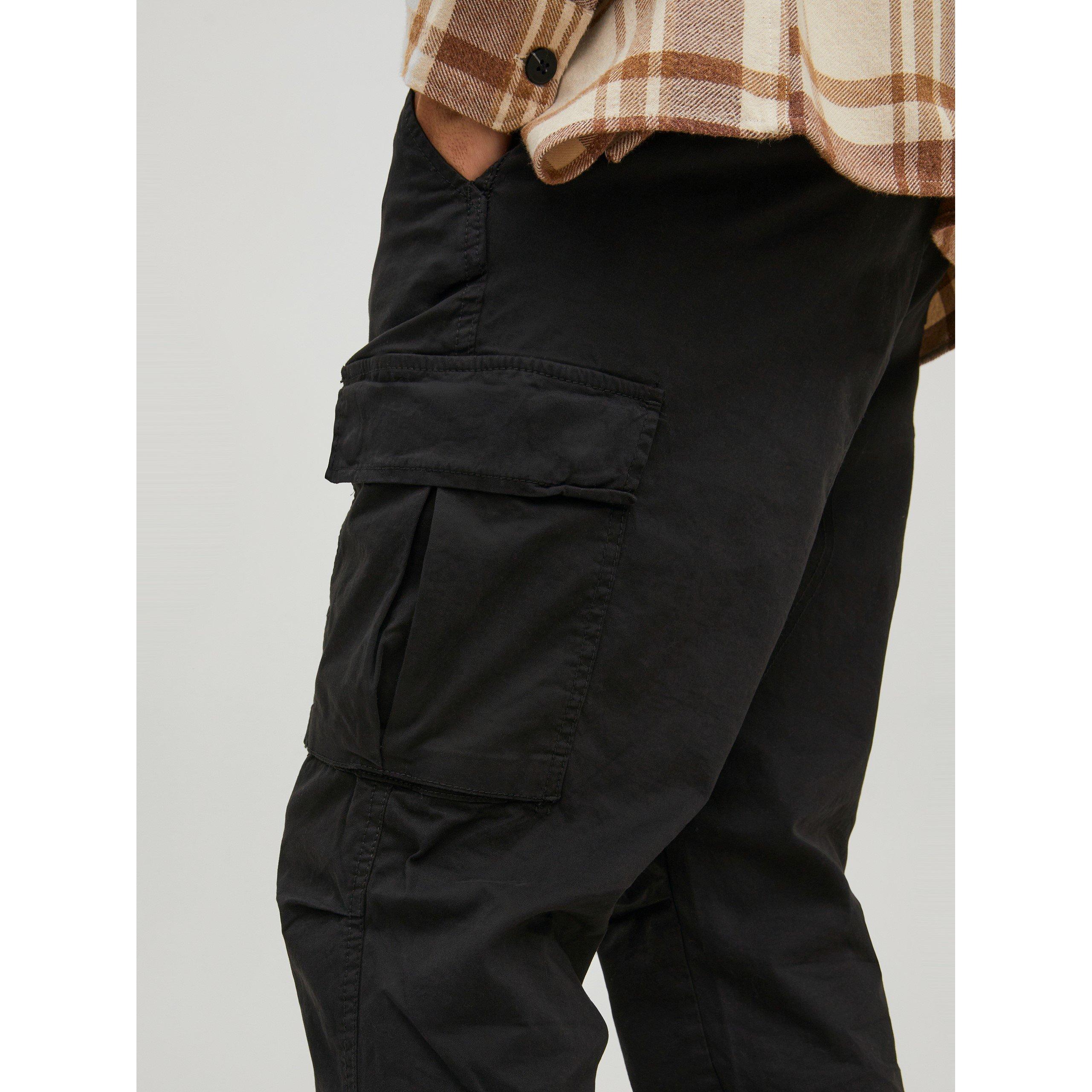 Black - Jack and Jones - Tucker Cargo Trouser - 5