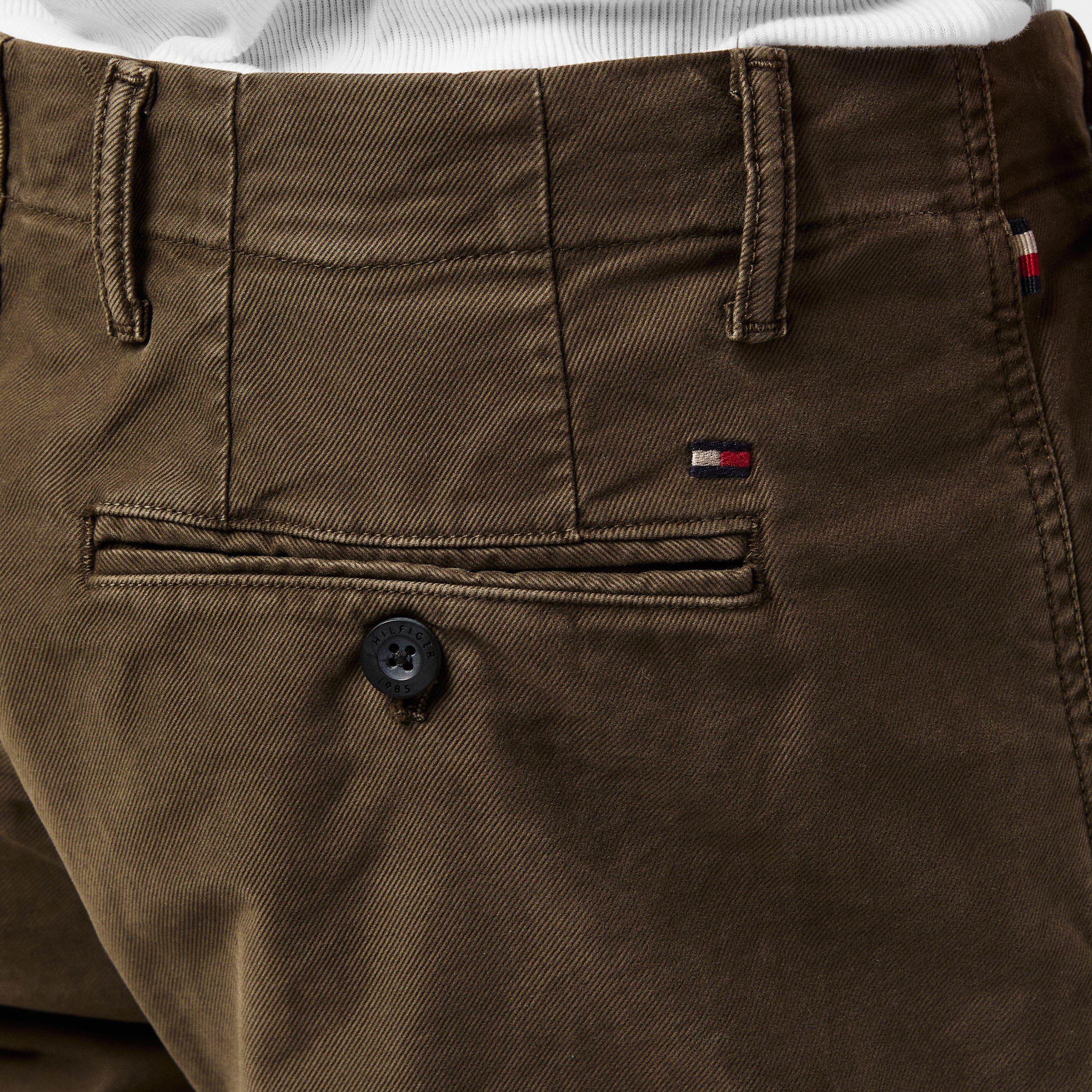 Army Green - Tommy Hilfiger - Men's Cargo Trousers - 5