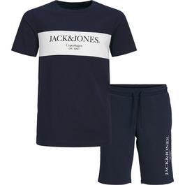 Jack and Jones Chester Short Sleeve T Shirt Set Junior Boys