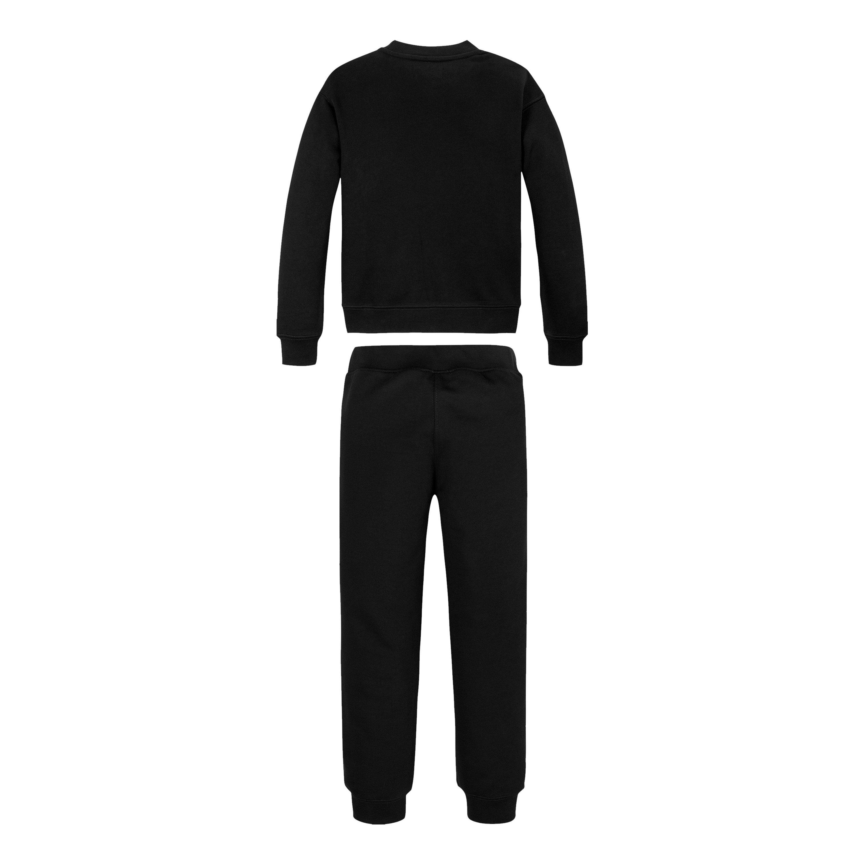 CK Black BEH - Calvin Klein Jeans - Kids' Embroidered Logo Terry Clothing Set - 5