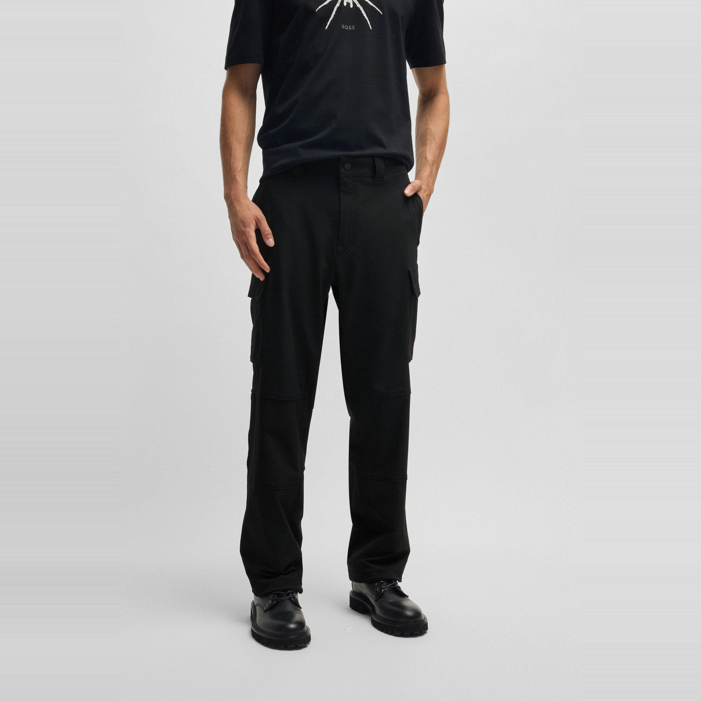 Black 001 - Boss - Men's Skaty-Cargo Cargo Trousers - 2