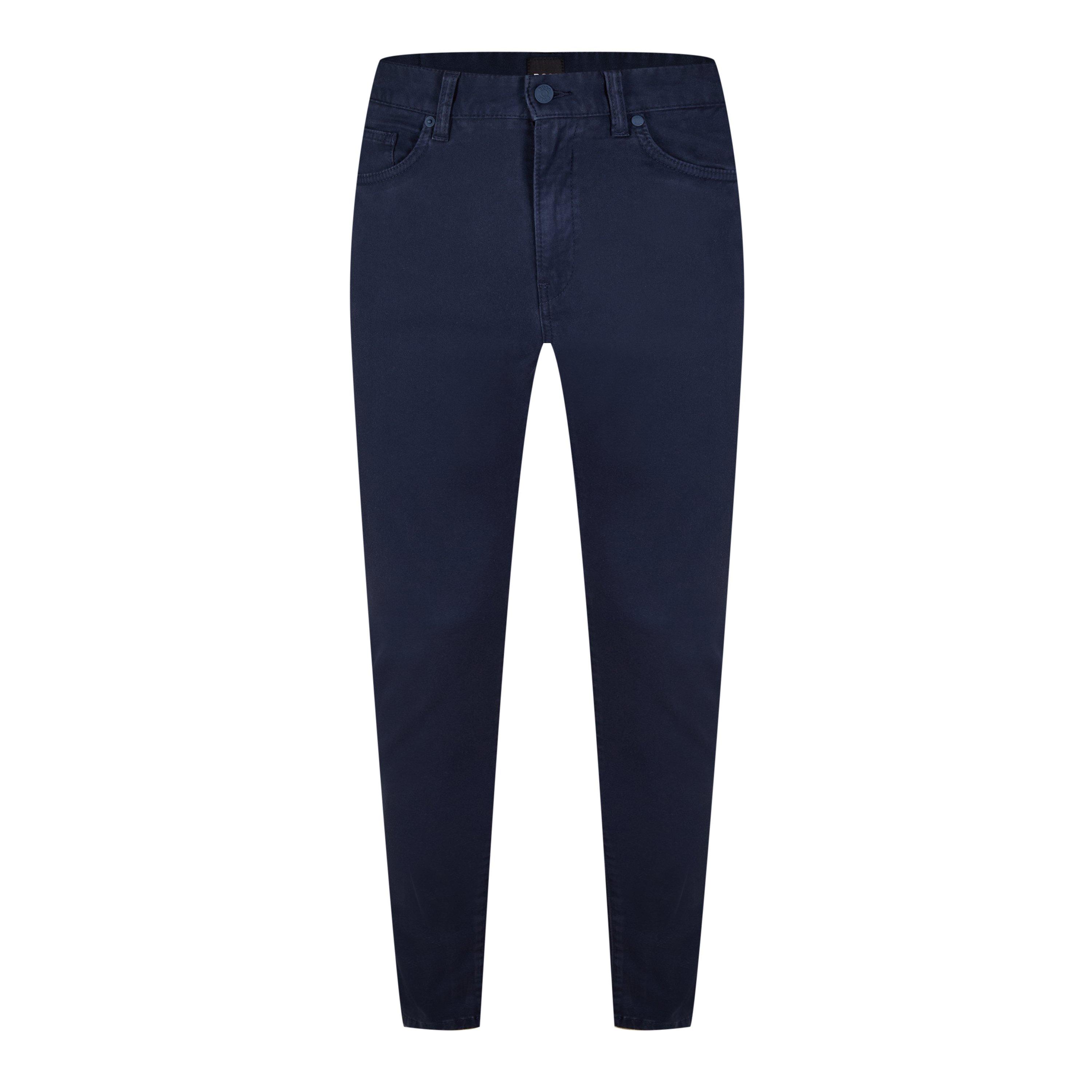 Boss Men's Slim Fit Trousers - Dark Blue 404 - 34W R