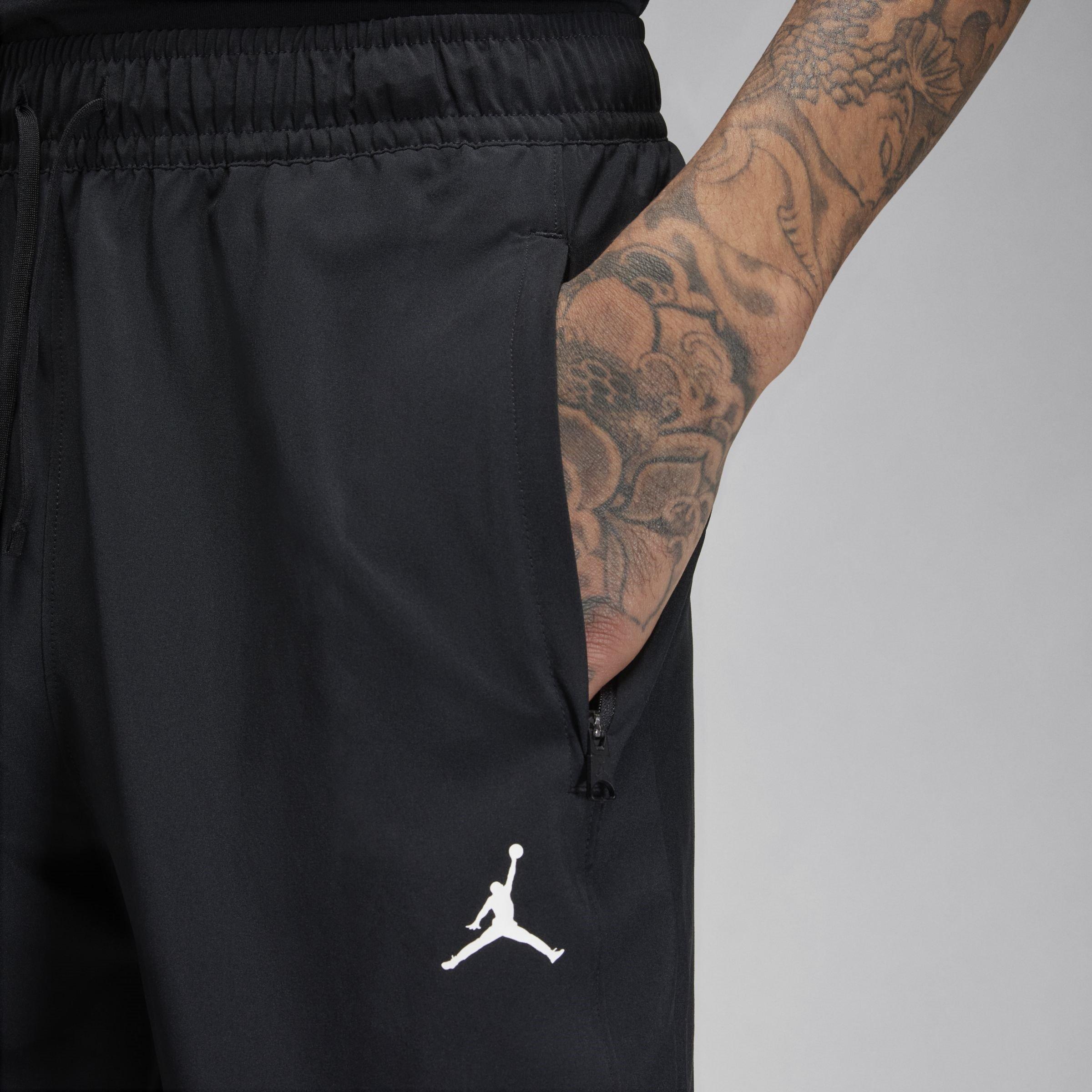 Black/Blk/White - Nike - Sport Woven Tracksuit Bottoms - 3