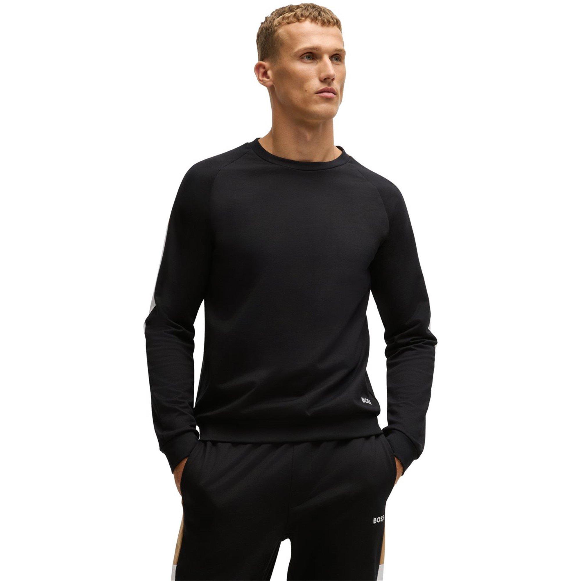 Black 001 - Boss - Men's BW Iconic Sweatshirt, Iconic Design - 3