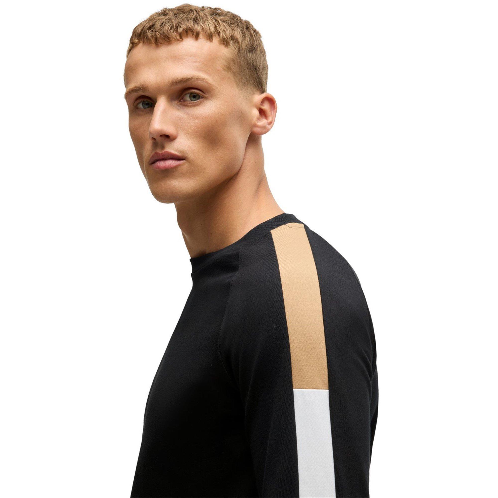 Black 001 - Boss - Men's BW Iconic Sweatshirt, Iconic Design - 5