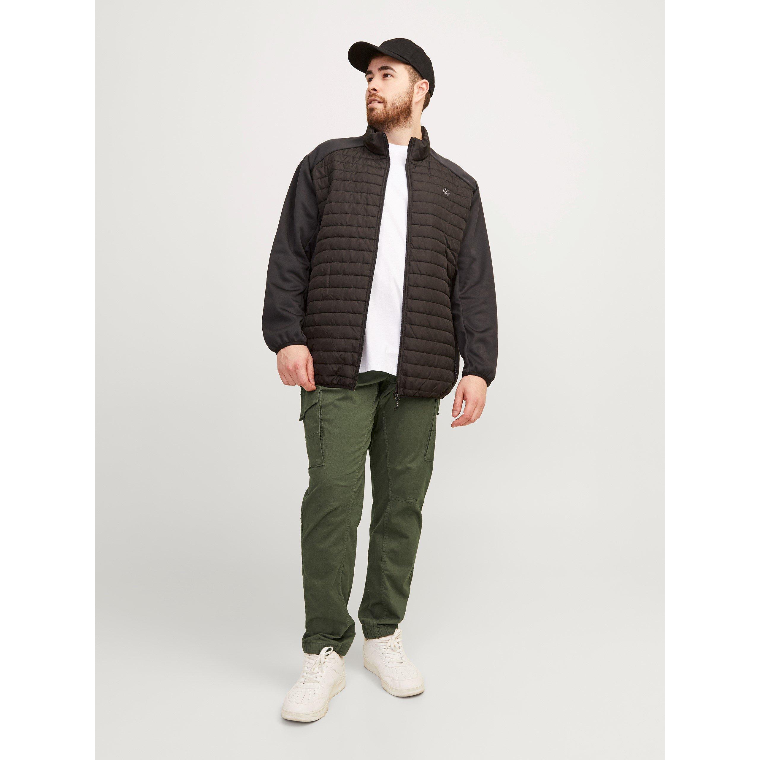 Maslinasta noć - Jack and Jones - Flake Cargo Trouser Mens Plus Size - 4