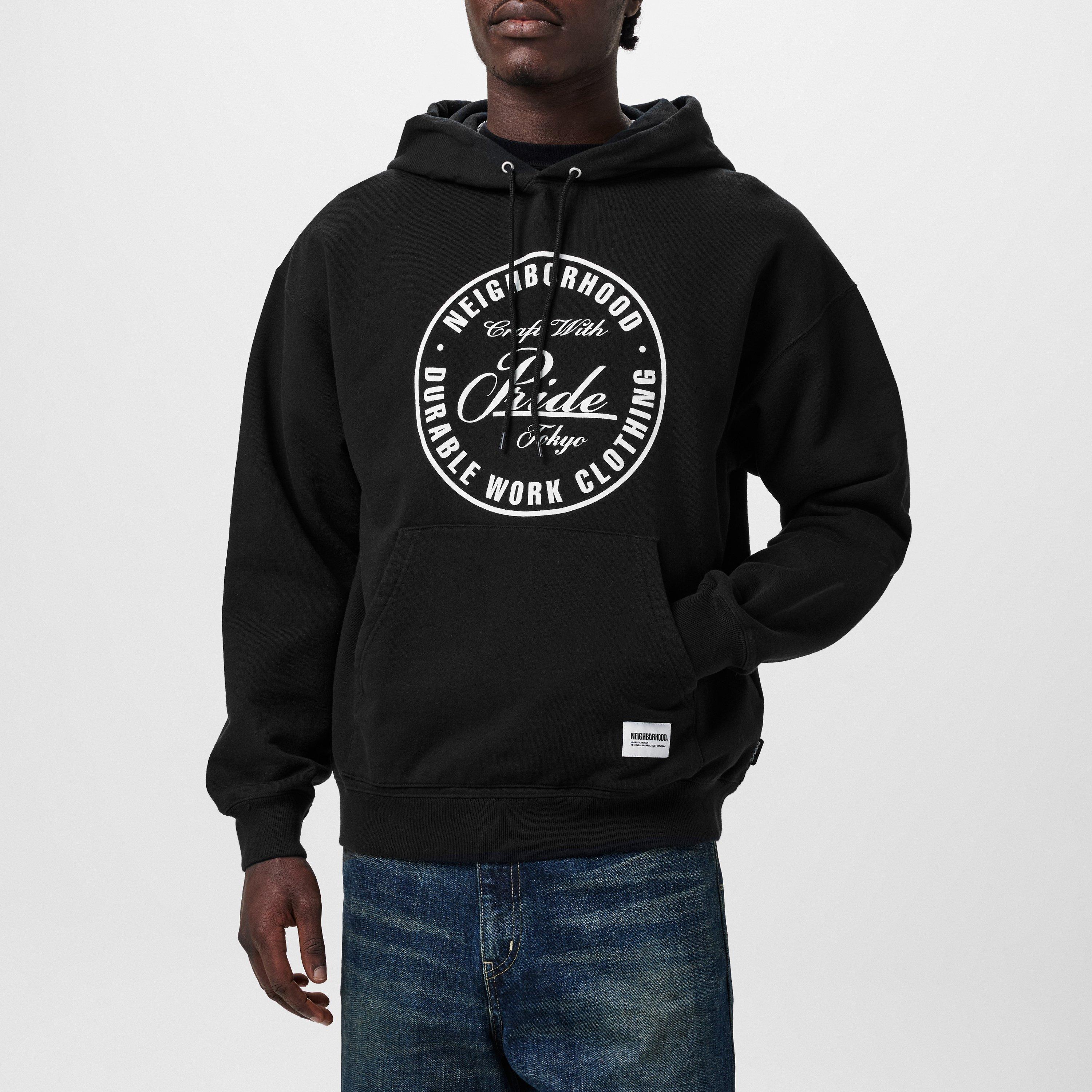 Black - Neighborhood - Men's Neighbourhood Classic Pull Over Hoodie - 1