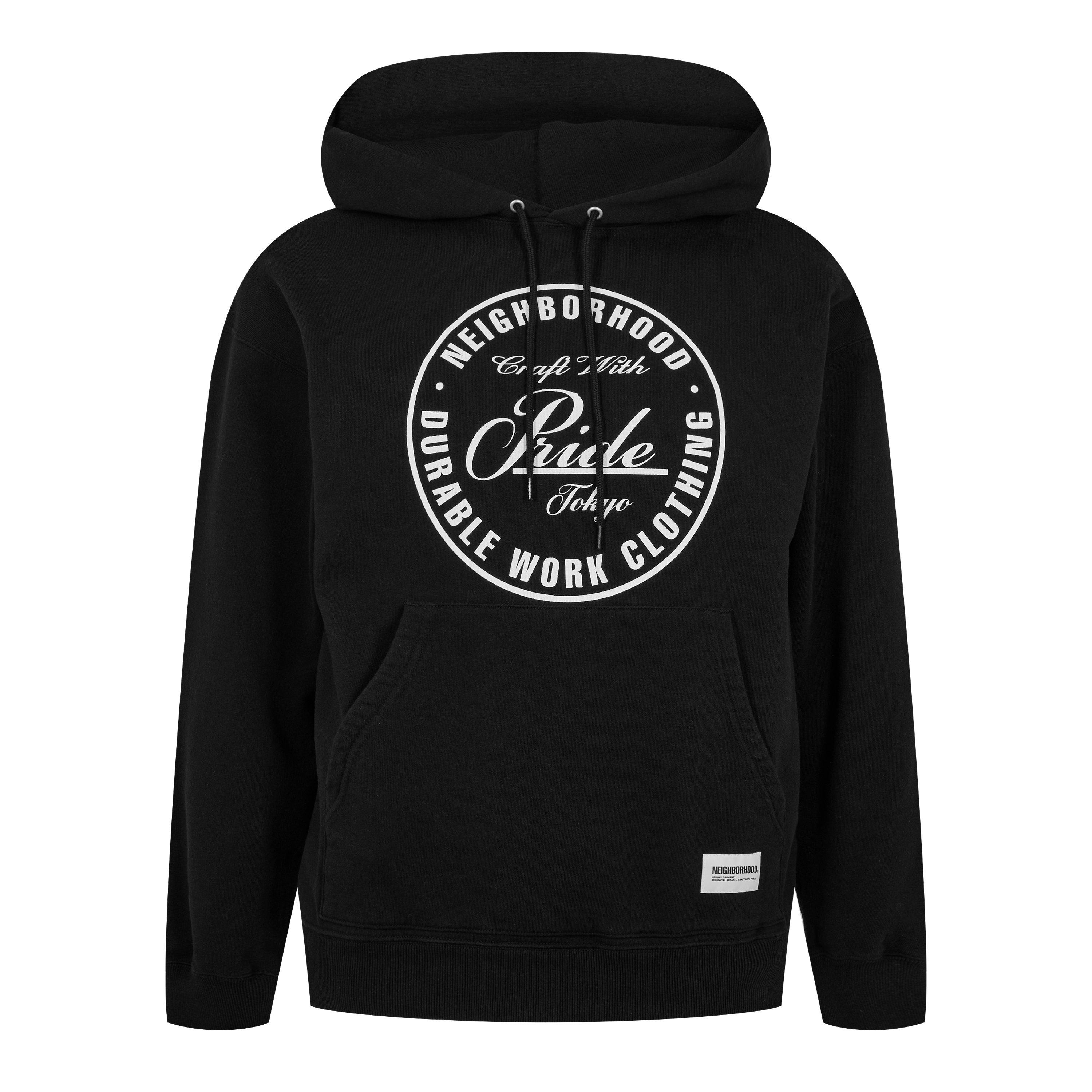 Black - Neighborhood - Men's Neighbourhood Classic Pull Over Hoodie - 5